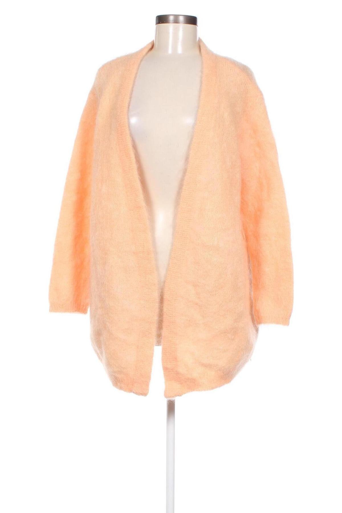 Damen Strickjacke Des Petits Hauts, Größe S, Farbe Orange, Preis 25,88 €