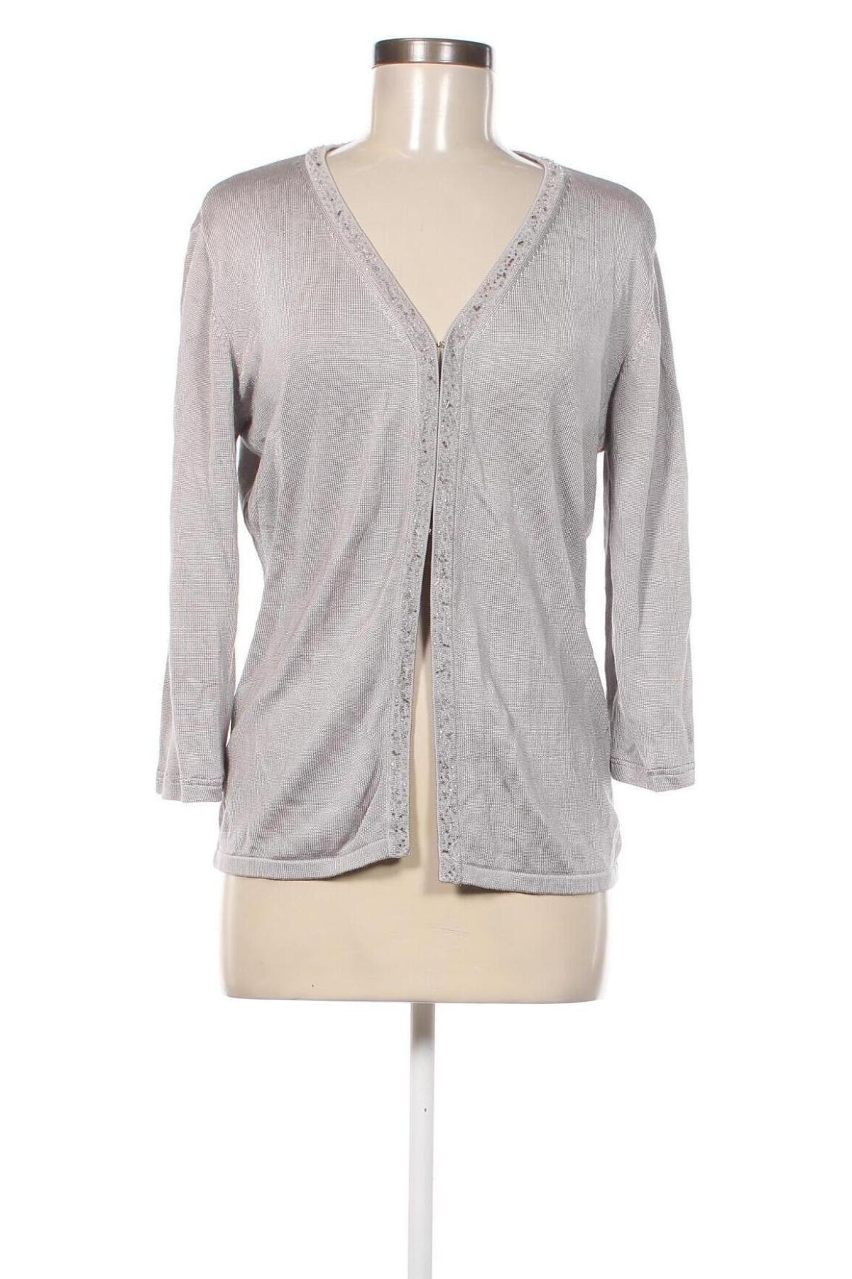 Damen Strickjacke Essentiel, Größe XL, Farbe Grau, Preis 23,73 €