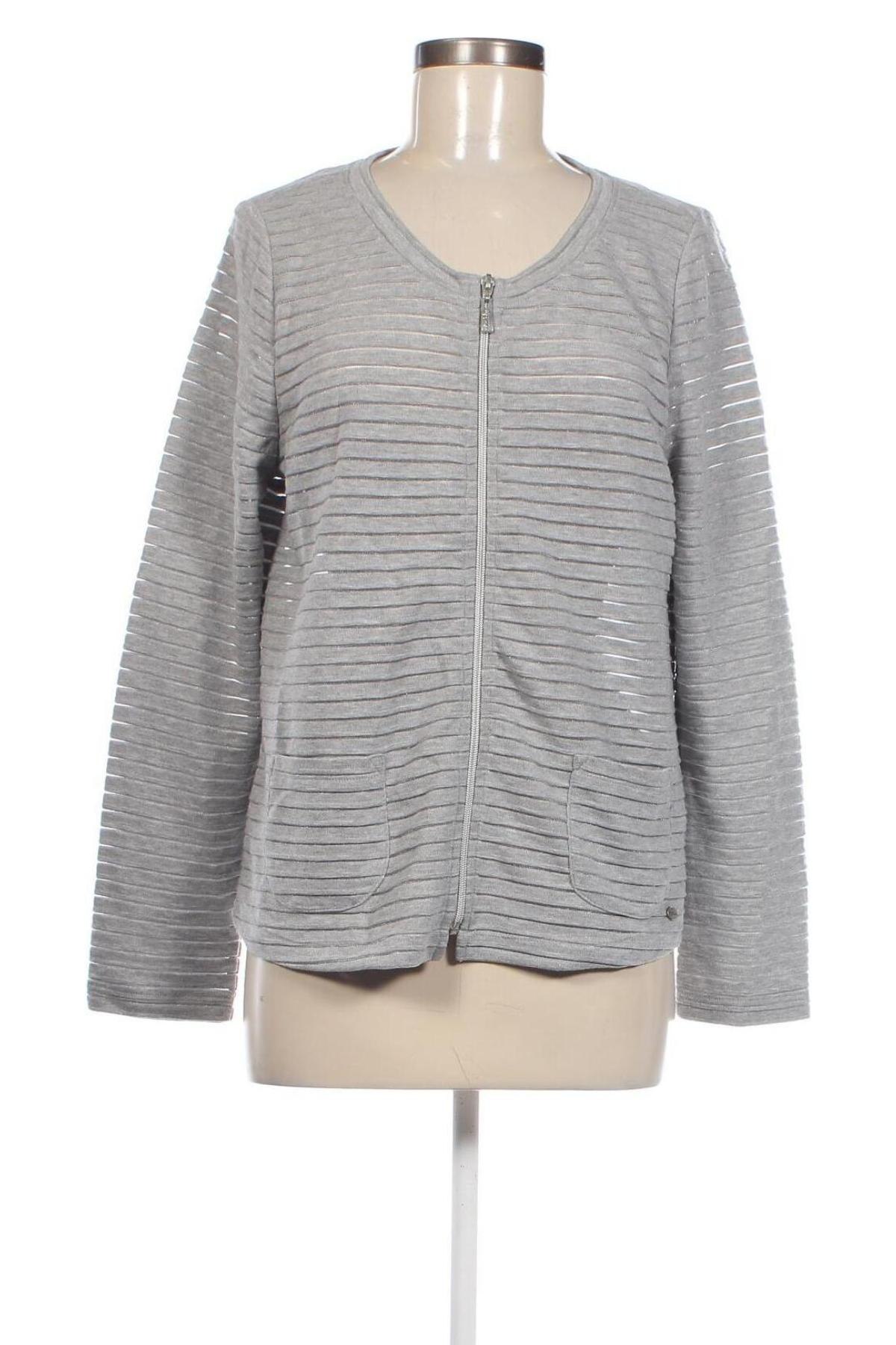 Damen Strickjacke Gina Laura, Größe M, Farbe Grau, Preis € 28,53