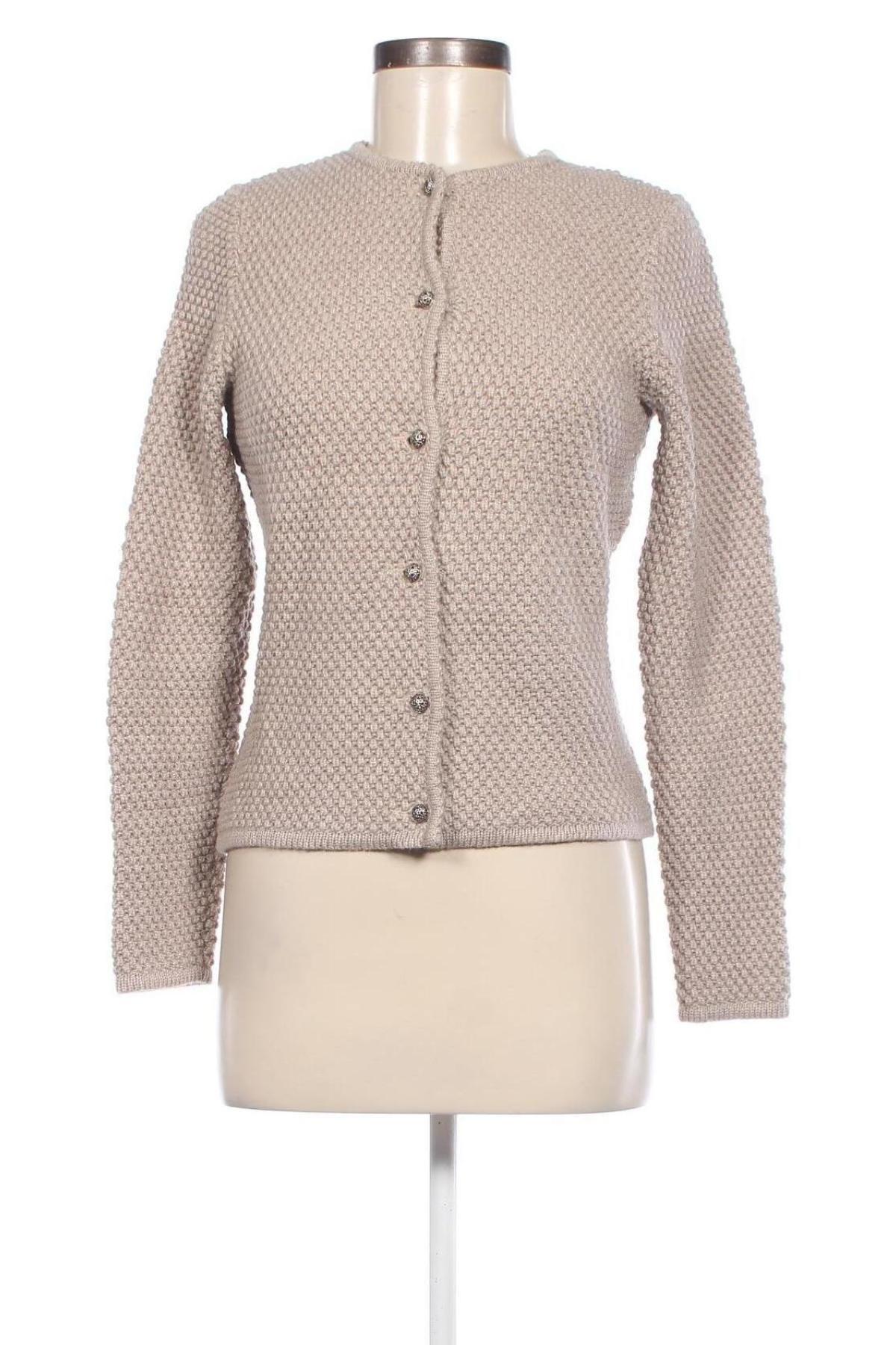 Damen Strickjacke Gottseidank, Größe S, Farbe Beige, Preis € 40,36