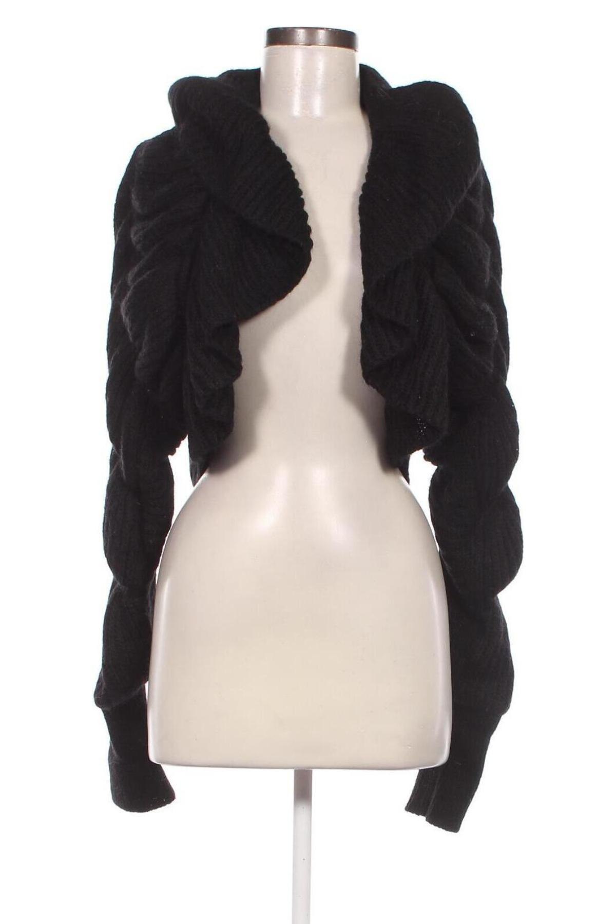 Γυναικεία ζακέτα H&M, Μέγεθος S, Χρώμα Μαύρο, Τιμή 7,89 €