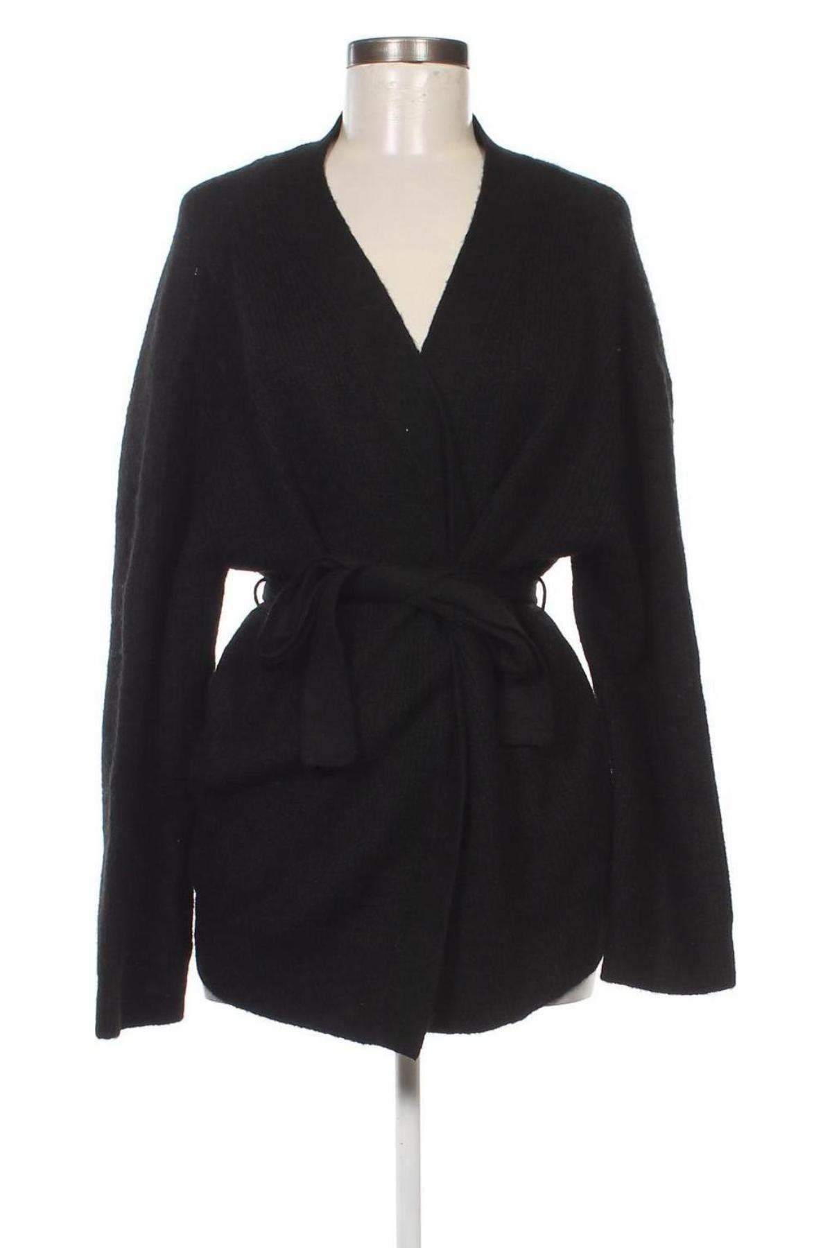 Cardigan de damă H&M, Mărime M, Culoare Negru, Preț 38,16 Lei