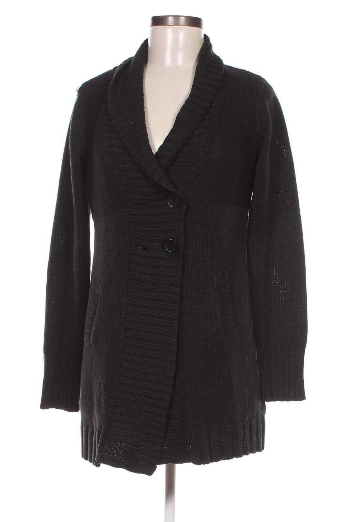 Damen Strickjacke H&M, Größe M, Farbe Schwarz, Preis 8,88 €
