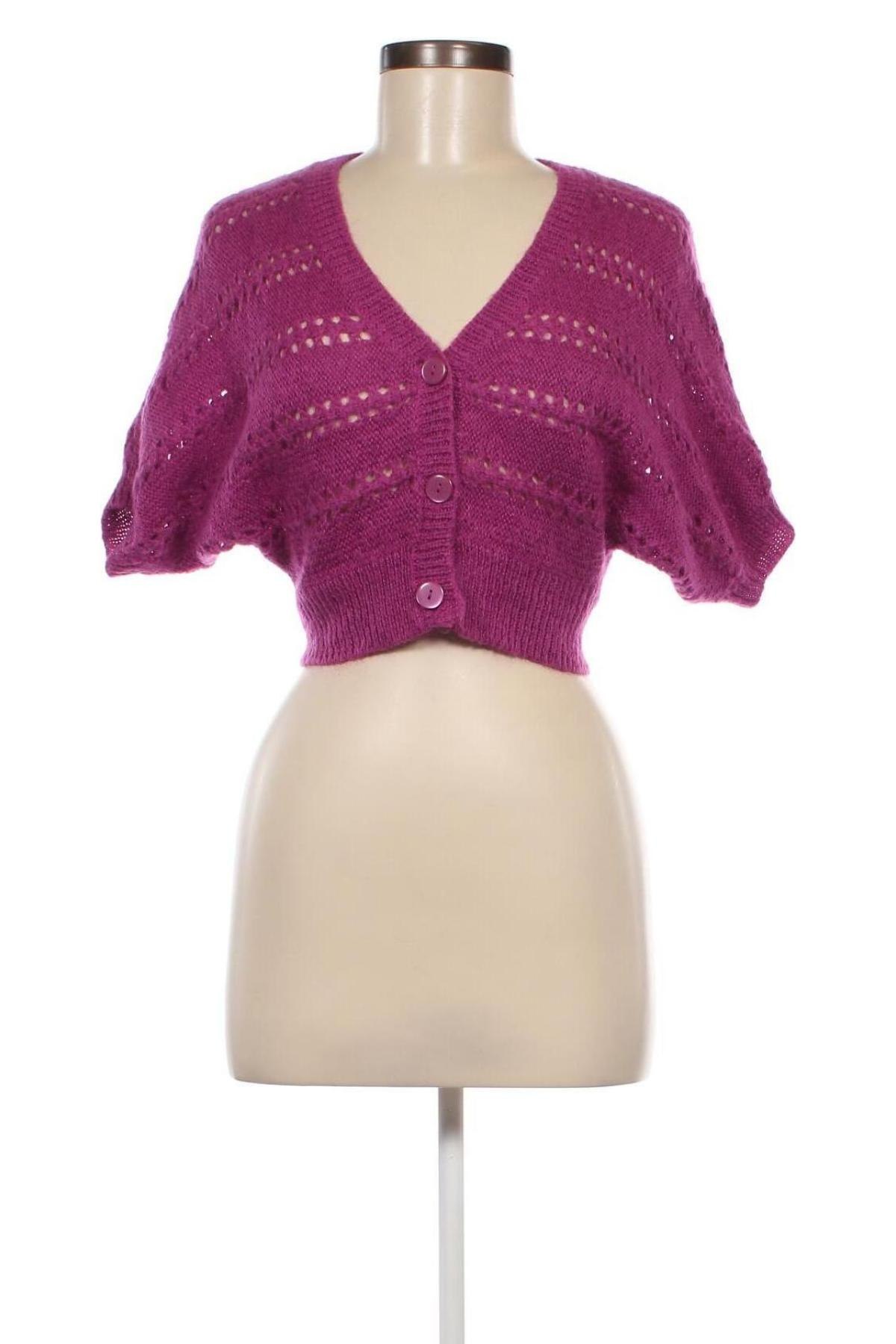 Cardigan de damă H&M, Mărime XS, Culoare Mov, Preț 23,99 Lei