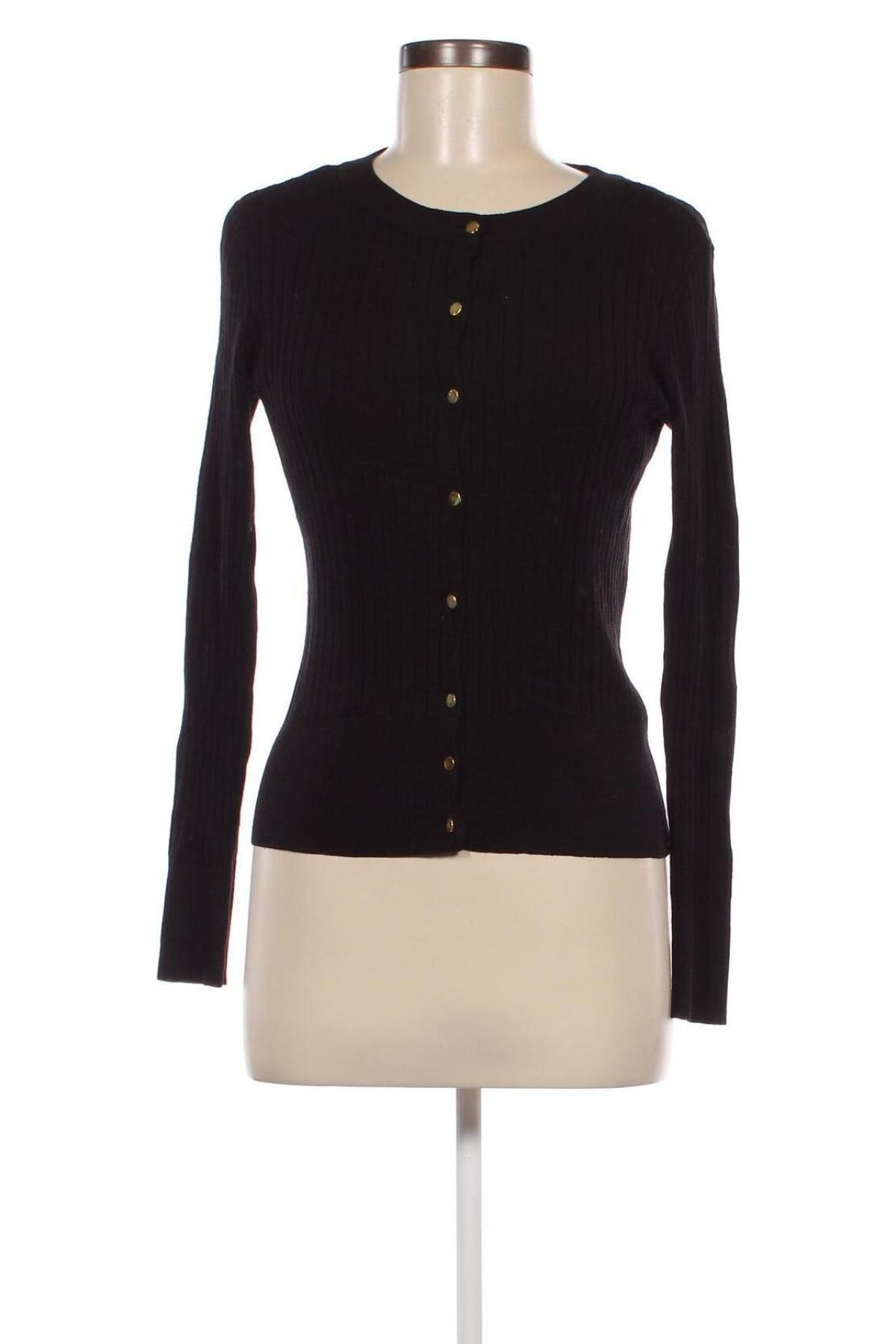 Cardigan de damă H&M, Mărime S, Culoare Negru, Preț 31,48 Lei