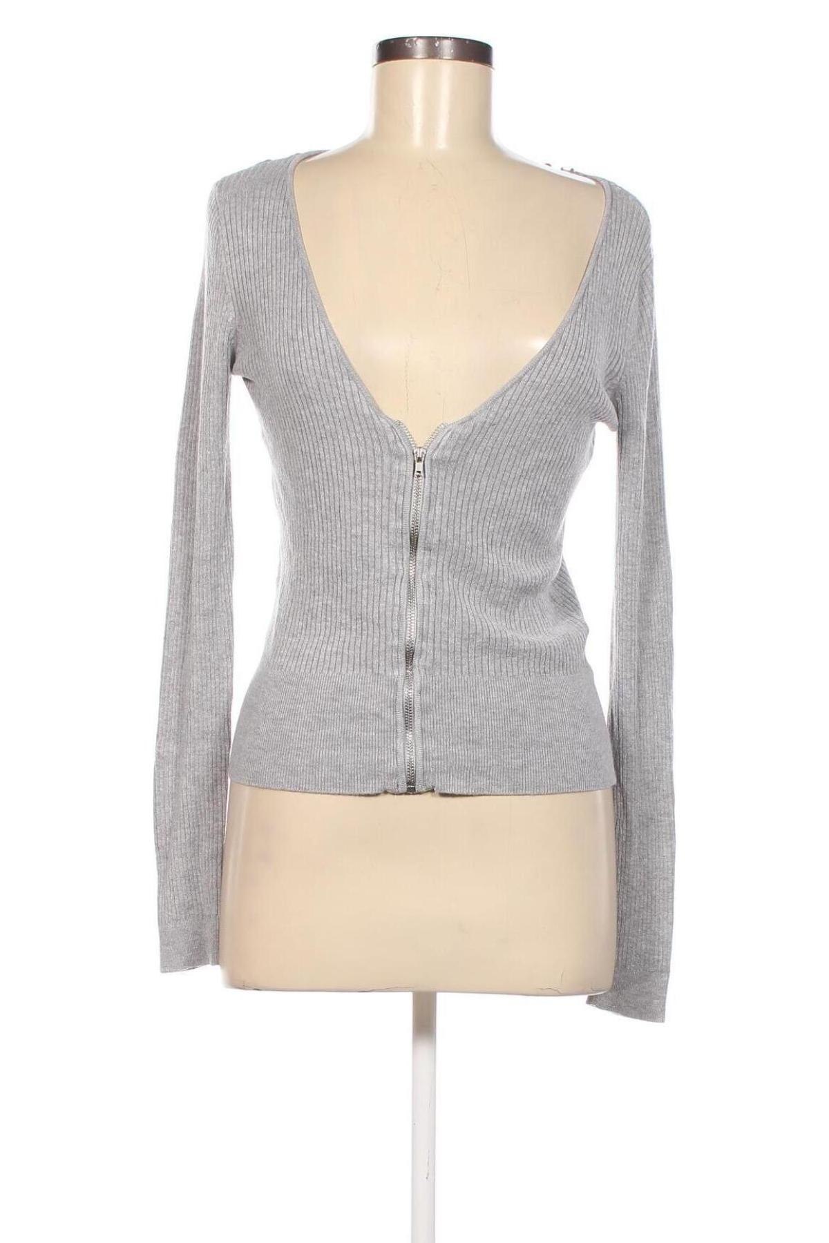 Cardigan de damă H&M Divided, Mărime S, Culoare Gri, Preț 39,94 Lei