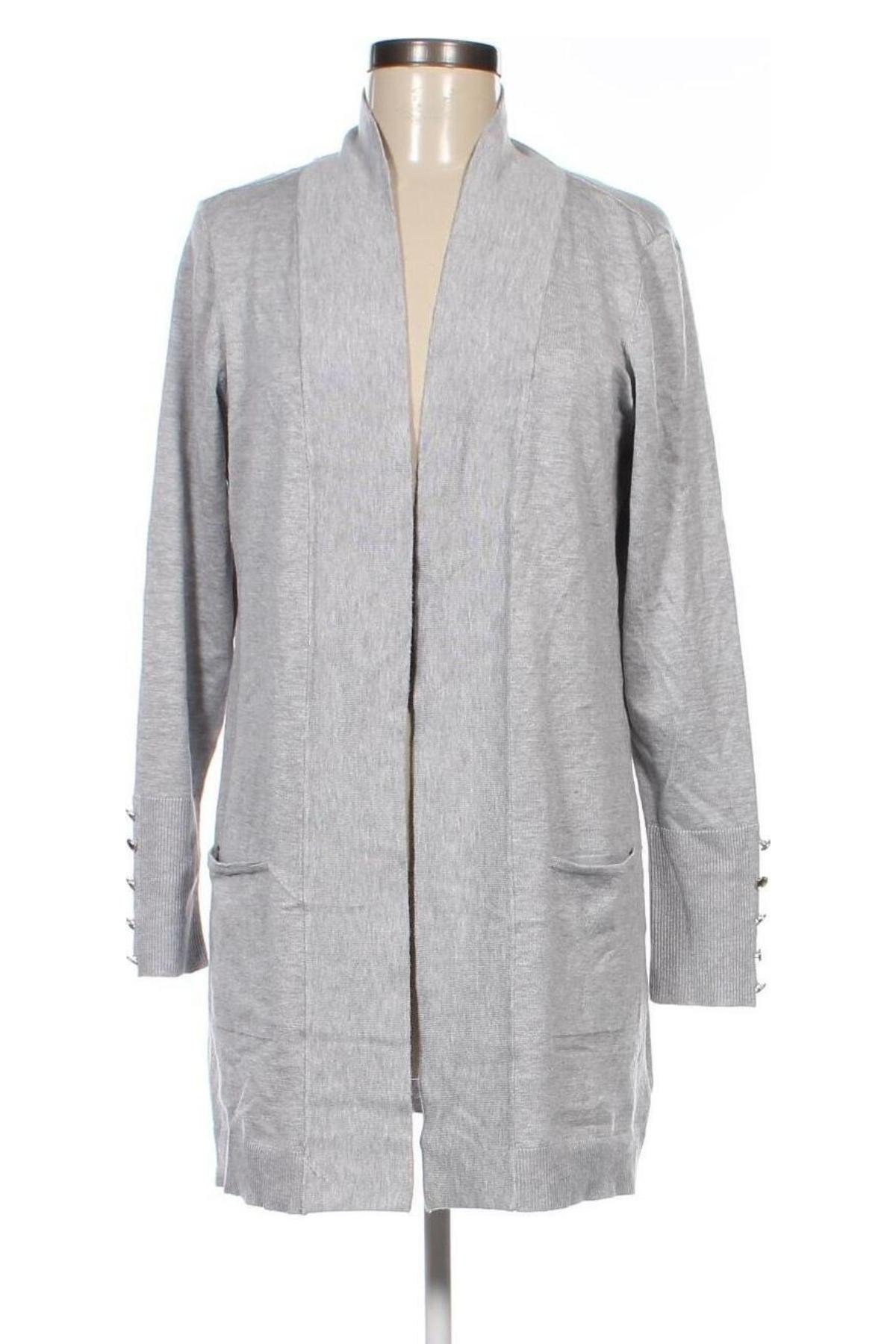 Damen Strickjacke JM Collection, Größe M, Farbe Grau, Preis € 8,32