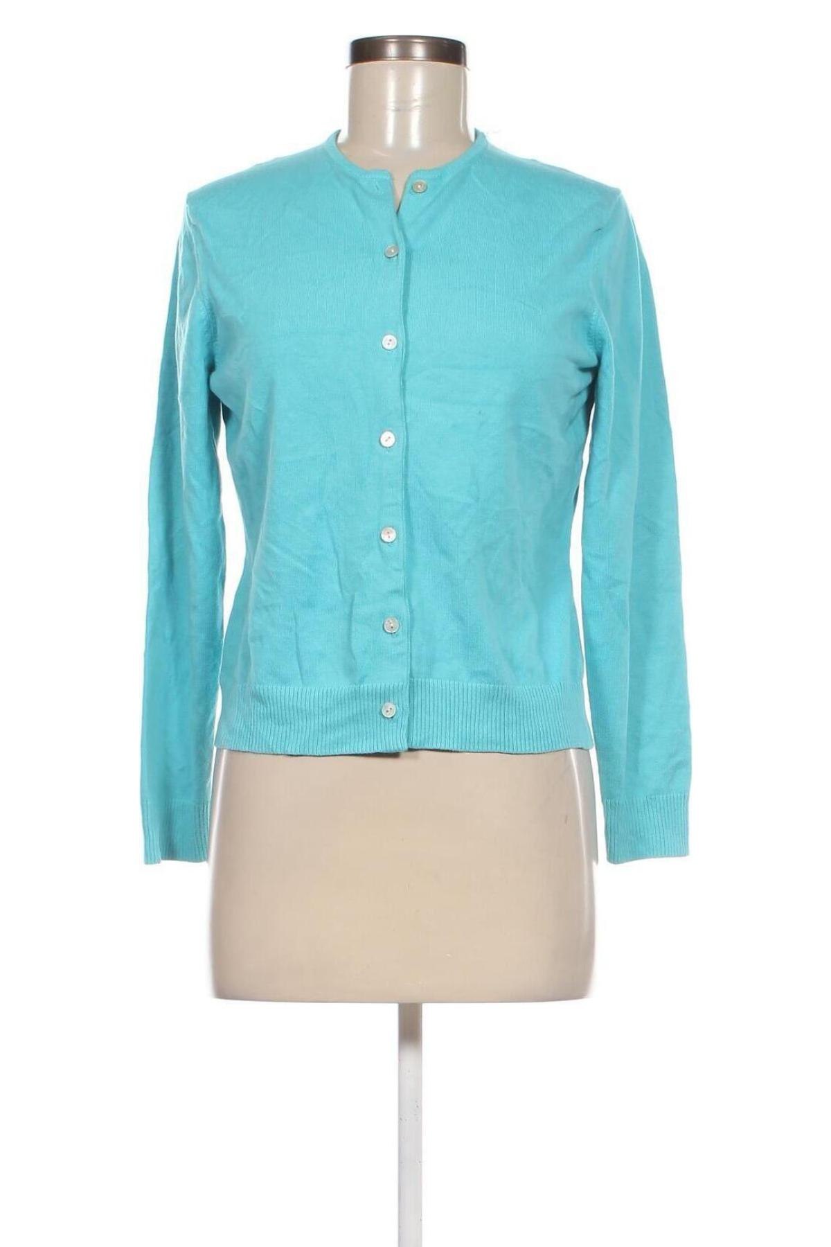 Damen Strickjacke Lands' End, Größe S, Farbe Blau, Preis € 11,49