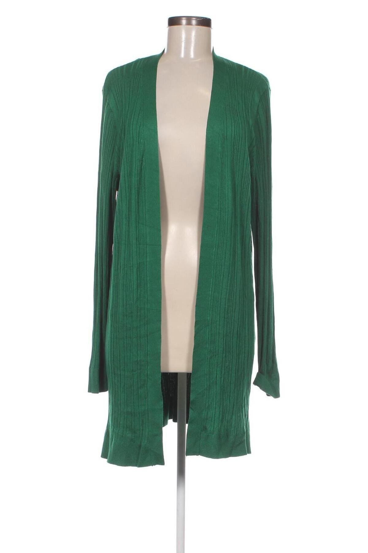 Cardigan de damă Laura Torelli, Mărime L, Culoare Verde, Preț 39,11 Lei