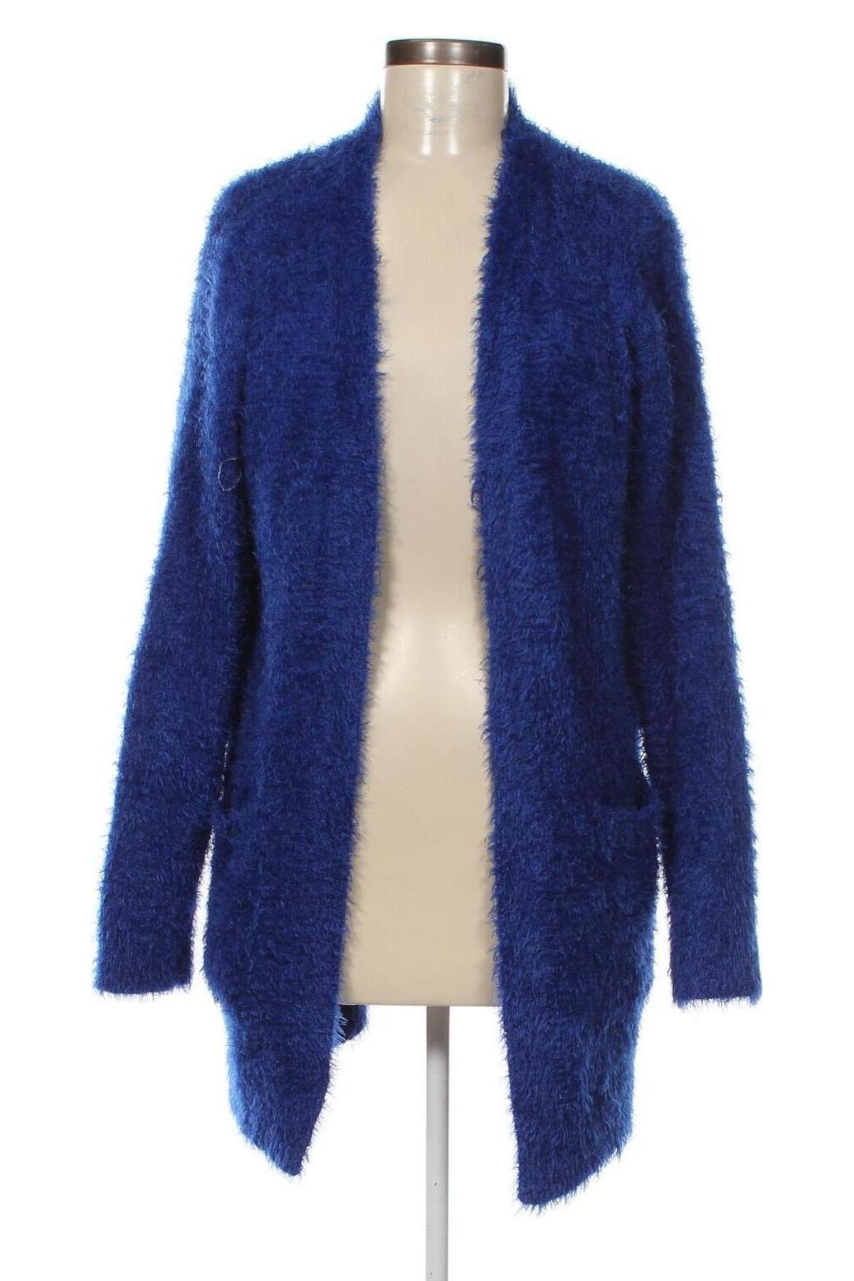 Damen Strickjacke Laura Torelli, Größe M, Farbe Blau, Preis 20,18 €