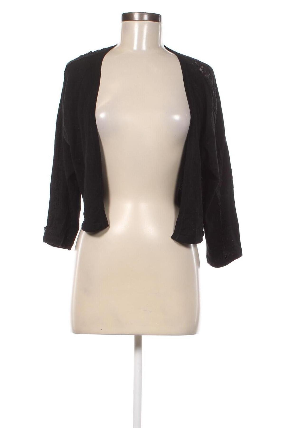 Cardigan de damă Laura Torelli, Mărime M, Culoare Negru, Preț 19,08 Lei