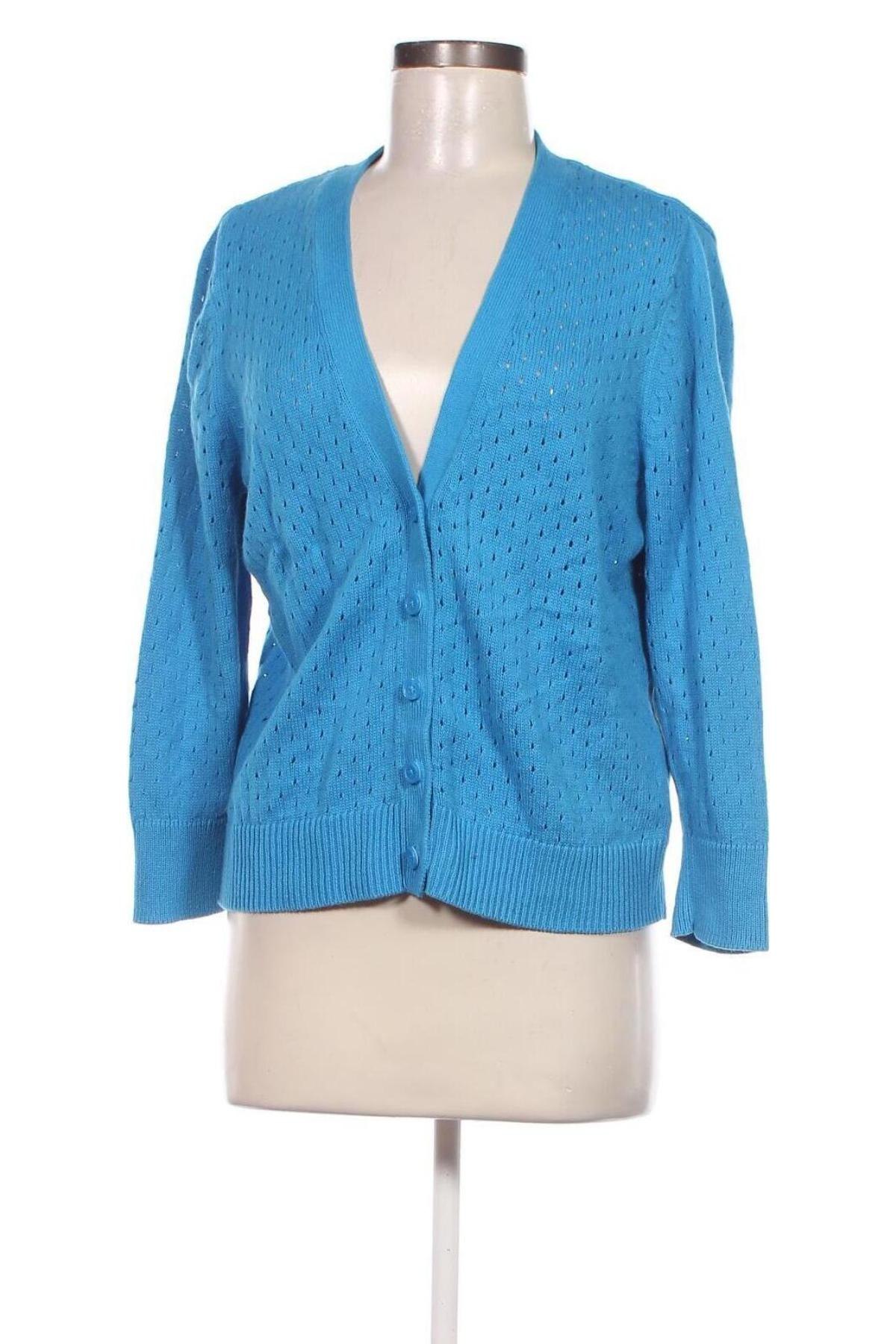 Cardigan de damă Liz Claiborne, Mărime XL, Culoare Albastru, Preț 95,39 Lei