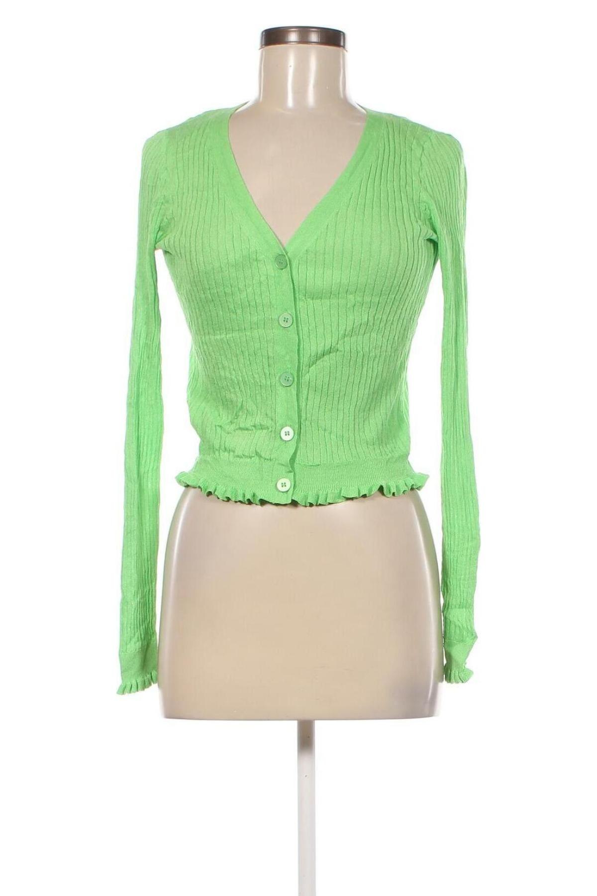 Cardigan de damă Mango, Mărime S, Culoare Verde, Preț 23,09 Lei