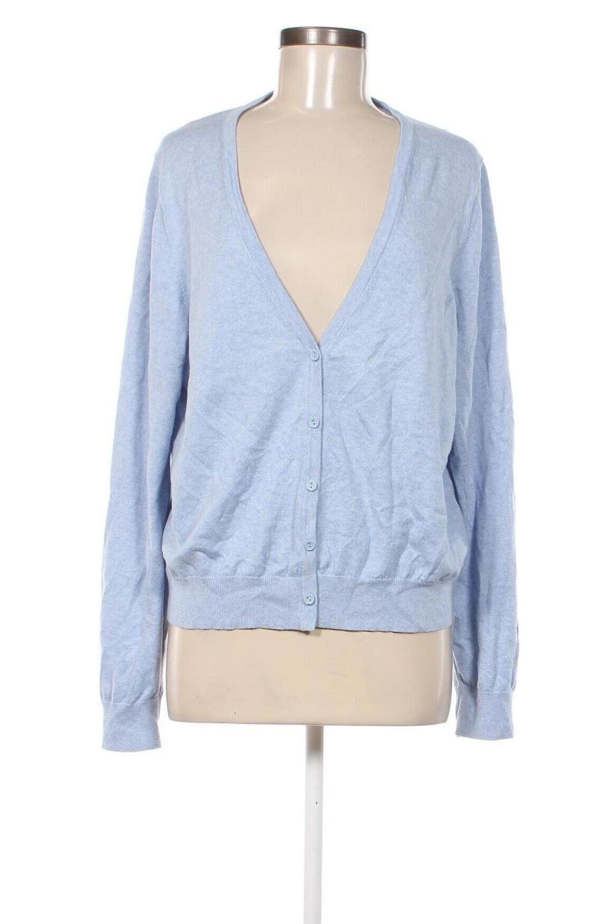 Damen Strickjacke Meraki, Größe 3XL, Farbe Blau, Preis € 12,84