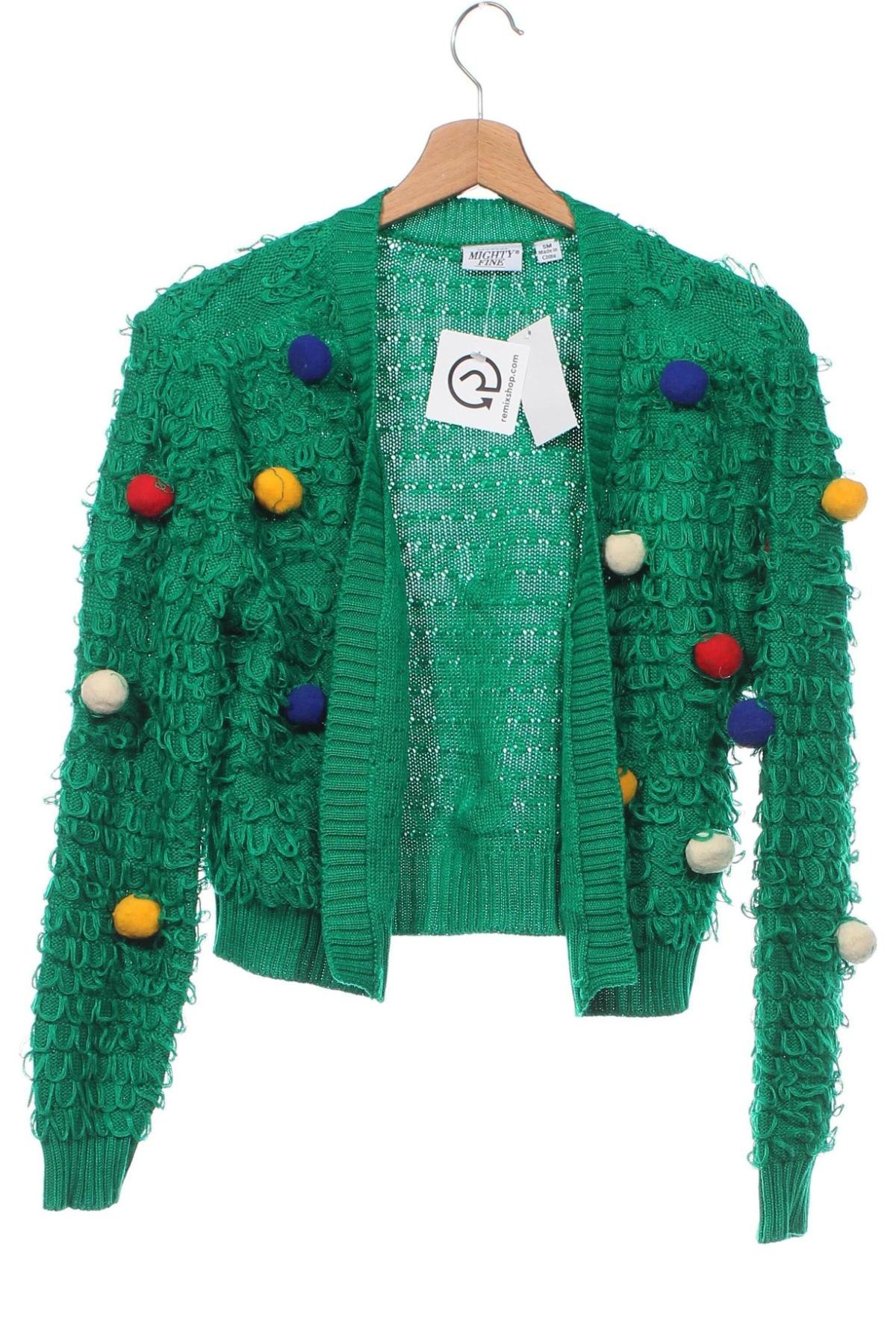 Cardigan de damă Mighty Fine, Mărime S, Culoare Verde, Preț 32,50 Lei