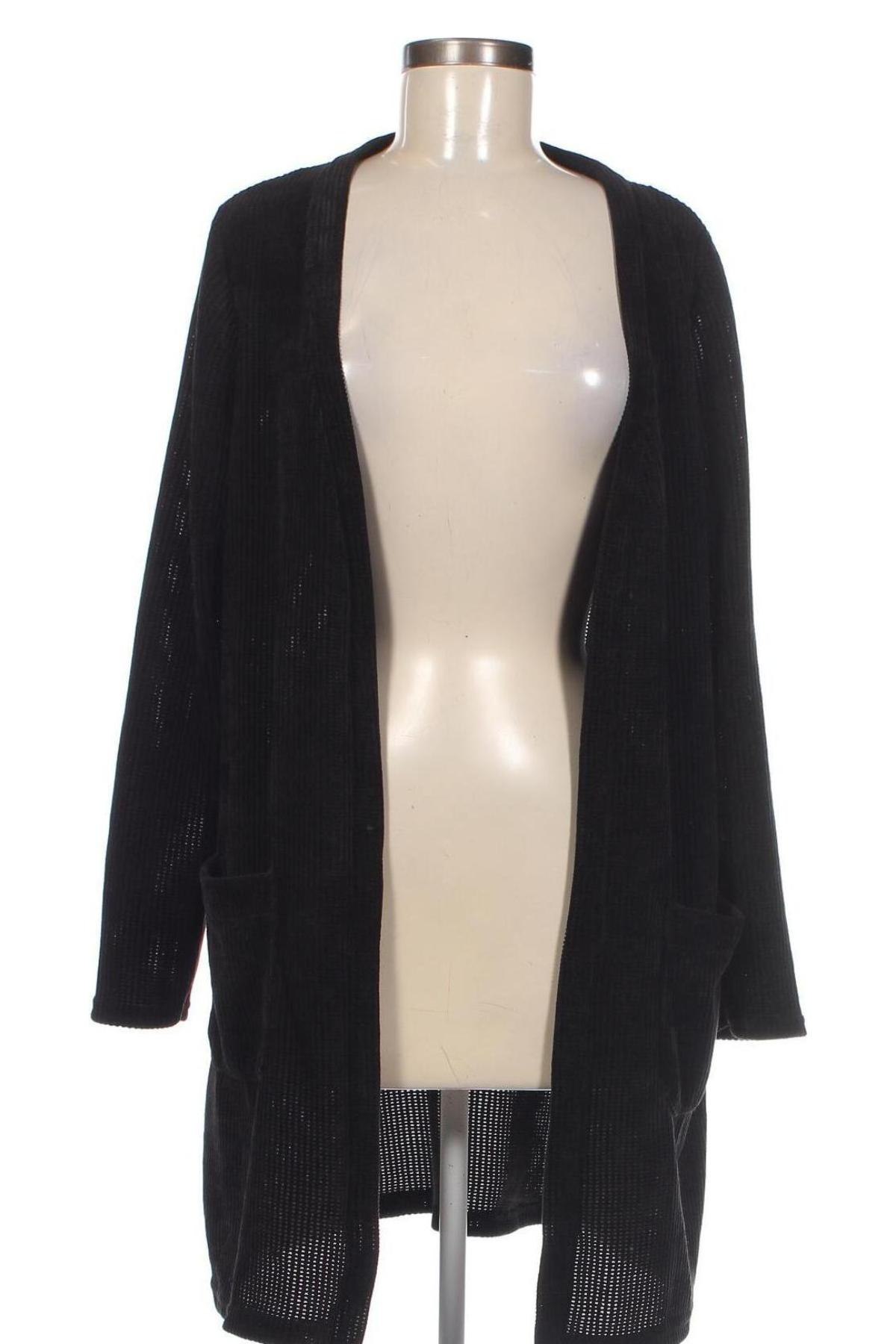 Cardigan de damă Multiblu, Mărime L, Culoare Negru, Preț 19,08 Lei