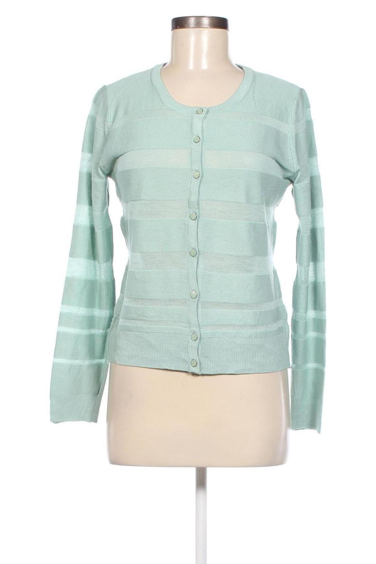 Cardigan de damă New York & Company, Mărime M, Culoare Verde, Preț 26,97 Lei