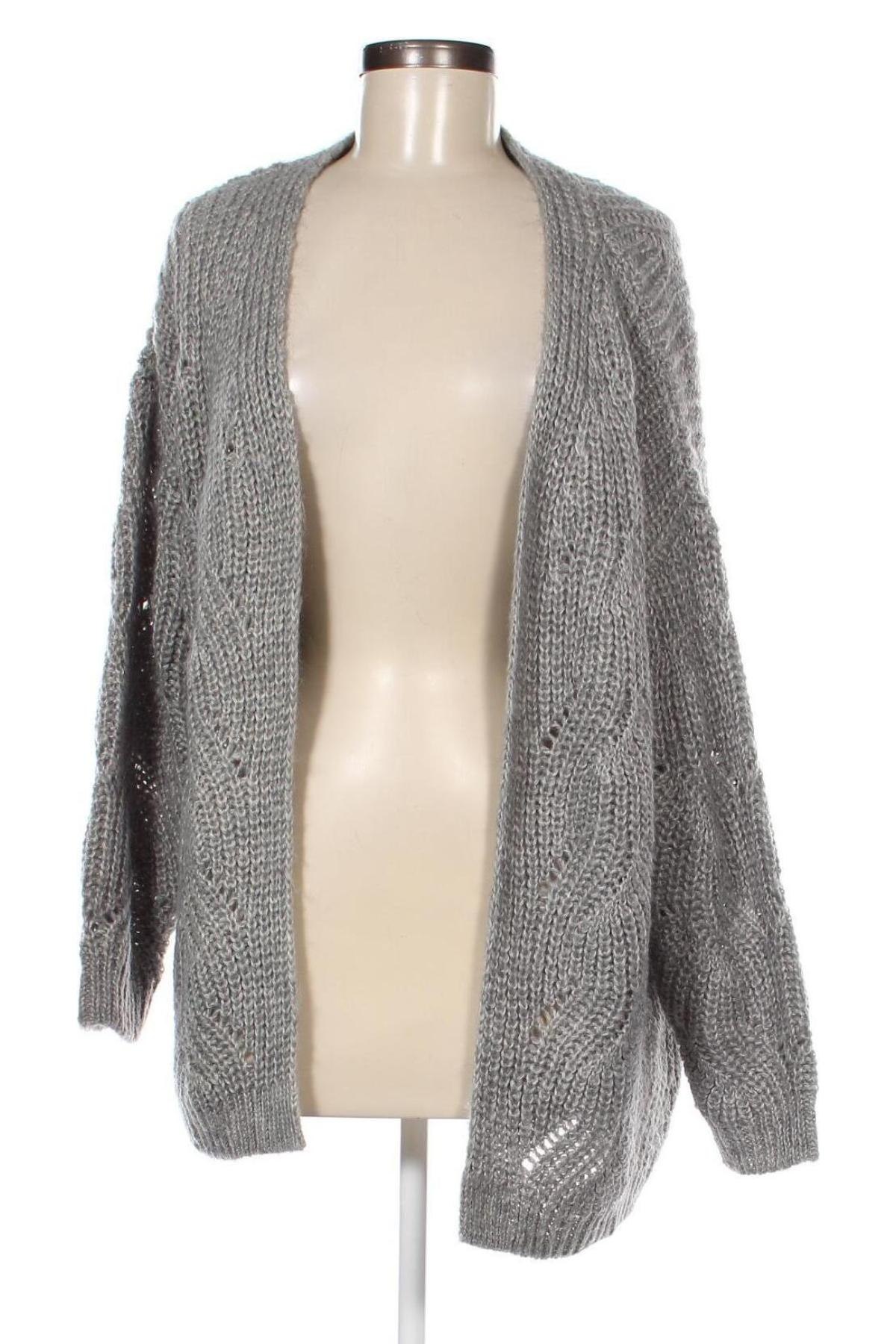 Damen Strickjacke ONLY, Größe M, Farbe Grau, Preis 7,52 €