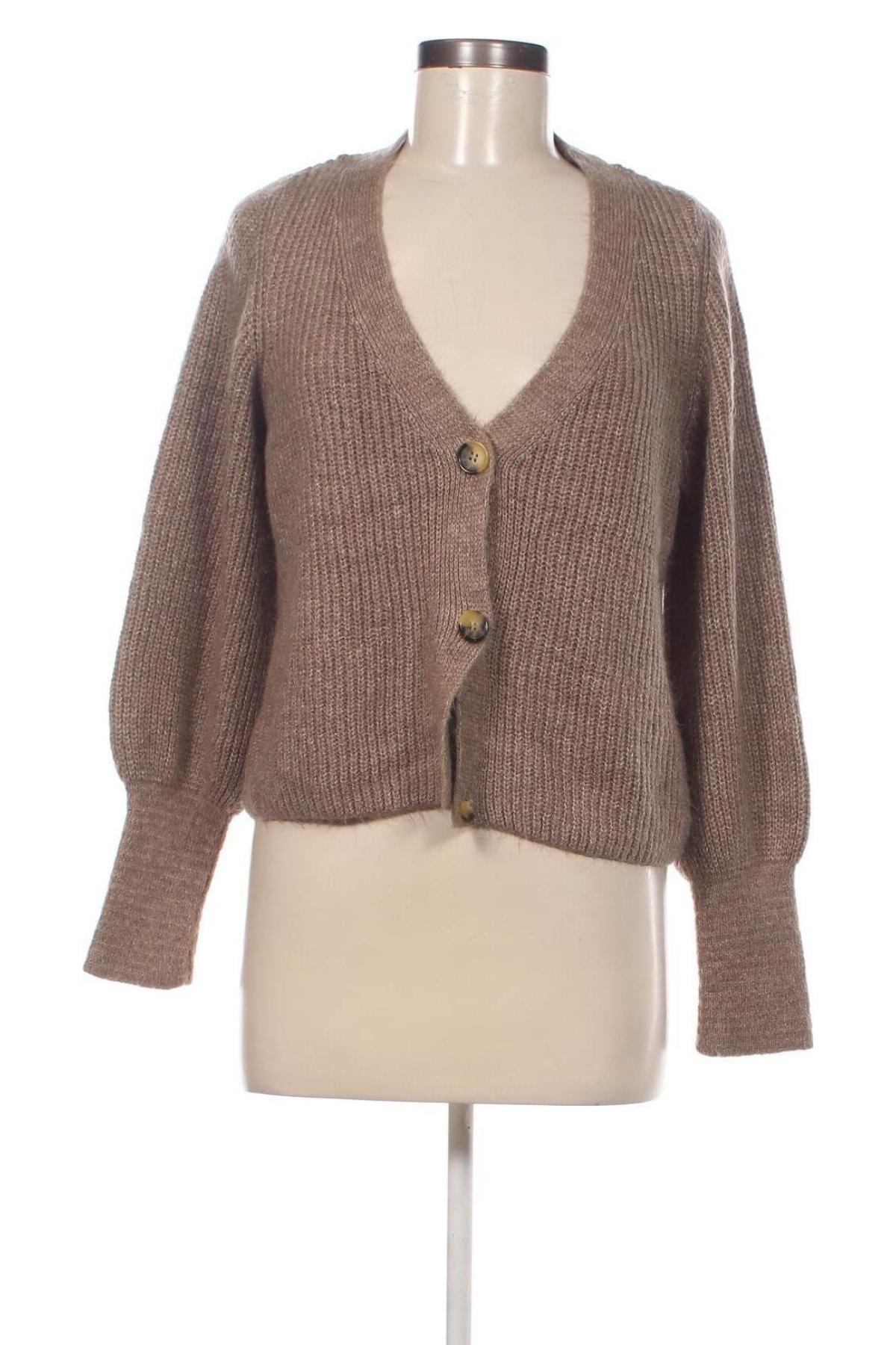 Damen Strickjacke ONLY, Größe XS, Farbe Beige, Preis 8,27 €