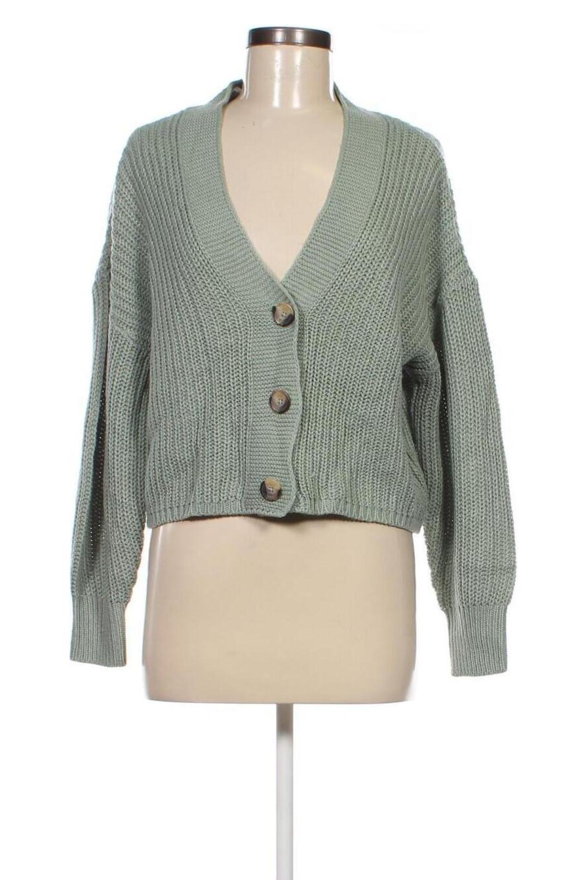 Cardigan de damă ONLY, Mărime M, Culoare Verde, Preț 31,99 Lei