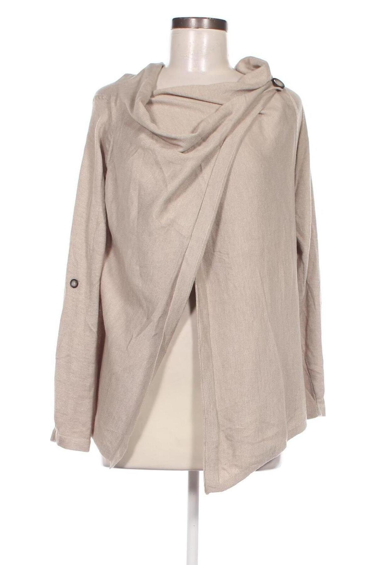 Damen Strickjacke Object, Größe M, Farbe Beige, Preis 5,71 €