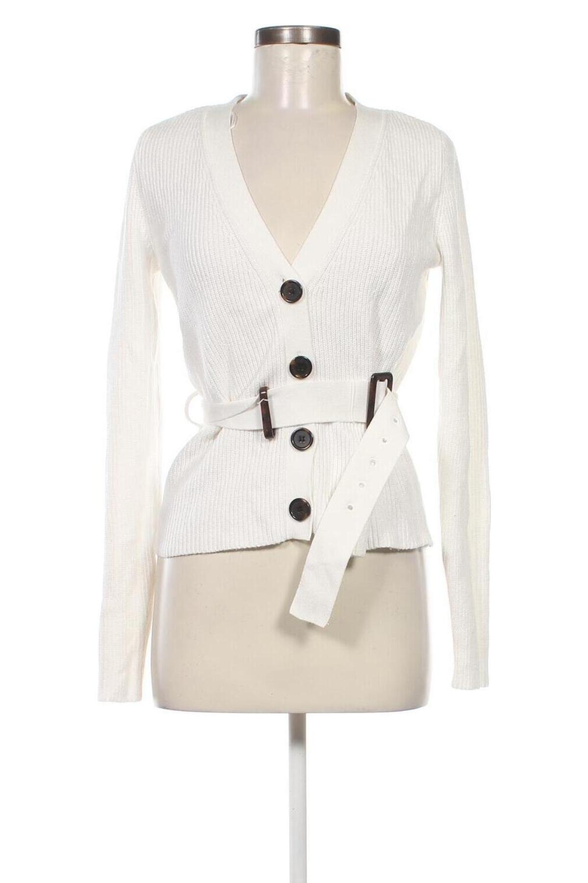 Damen Strickjacke Orsay, Größe M, Farbe Weiß, Preis 8,88 €