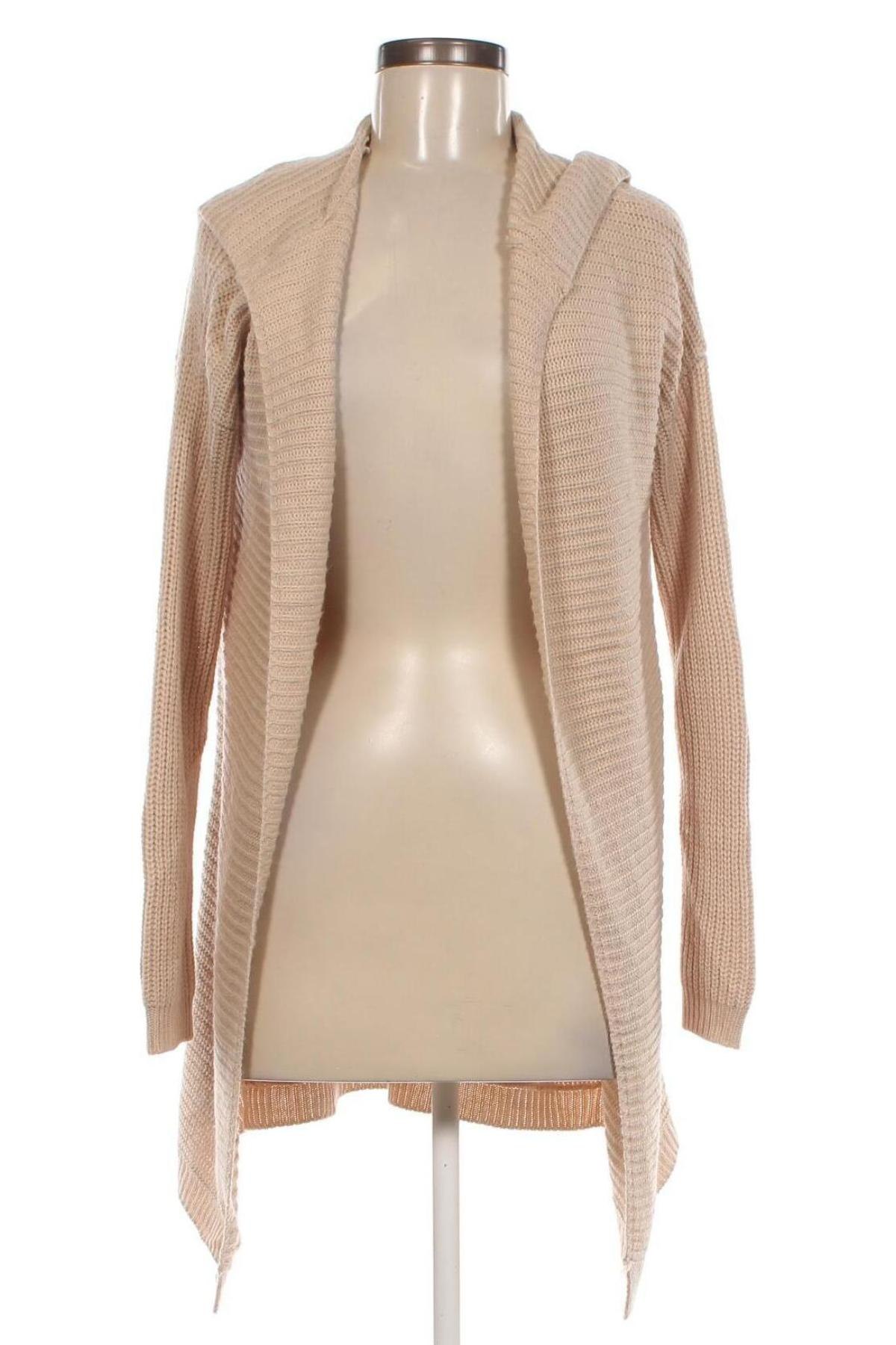 Damen Strickjacke Pink Rose, Größe L, Farbe Beige, Preis 20,49 €