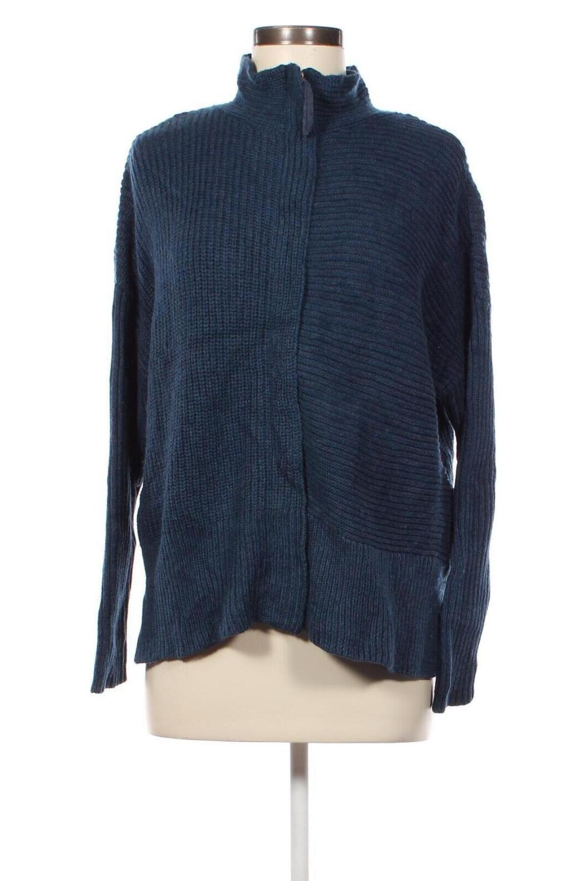 Damen Strickjacke Poetry, Größe M, Farbe Blau, Preis 36,74 €