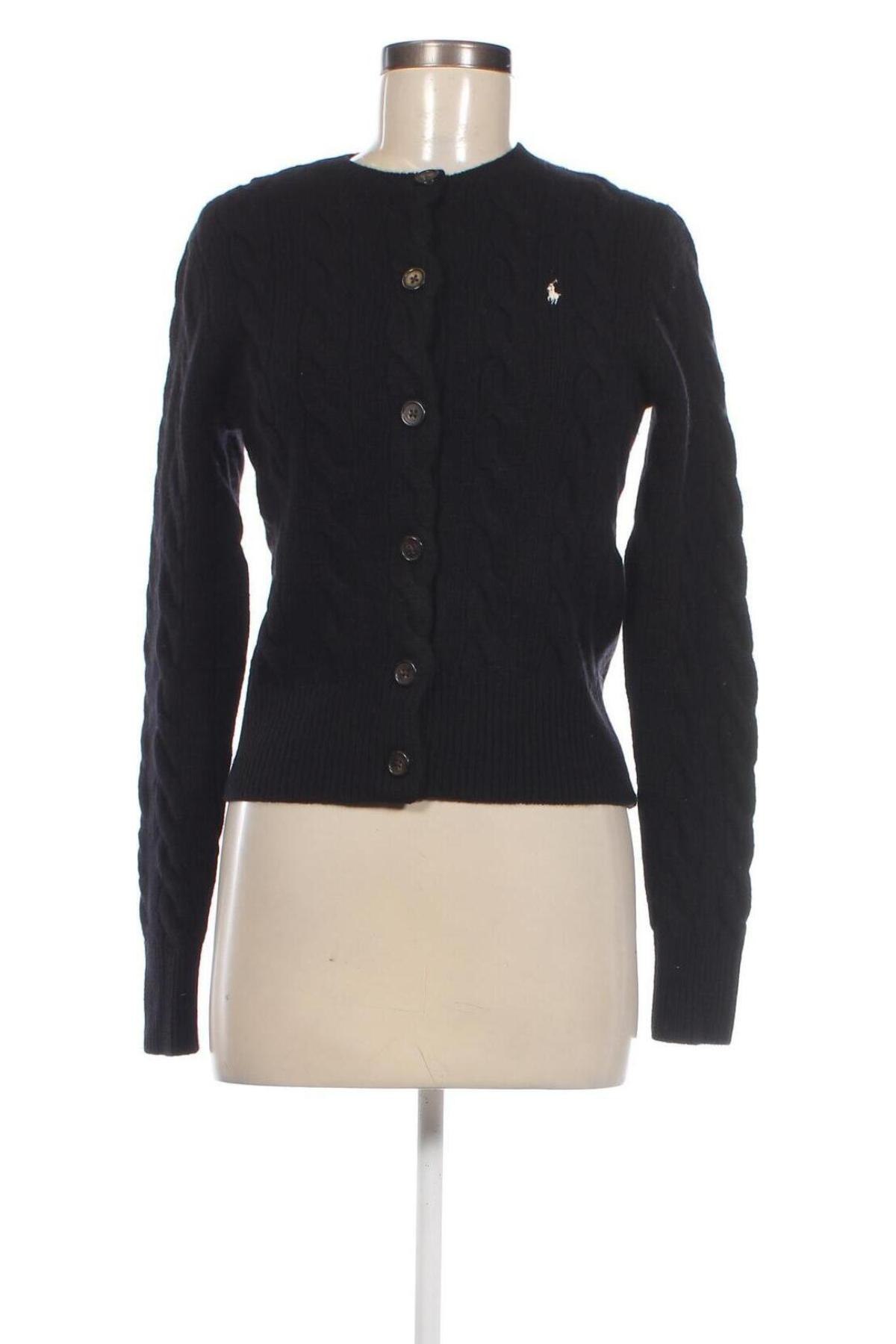 Cardigan de damă Polo By Ralph Lauren, Mărime S, Culoare Negru, Preț 626,48 Lei