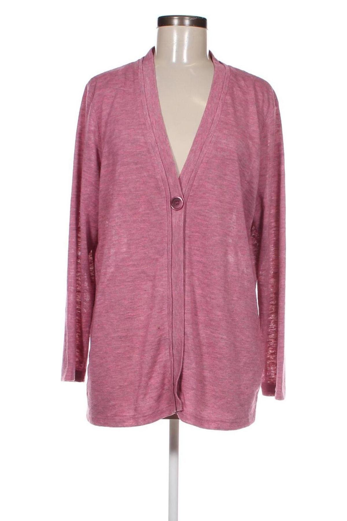 Damen Strickjacke Rabe, Größe XL, Farbe Rosa, Preis € 12,84