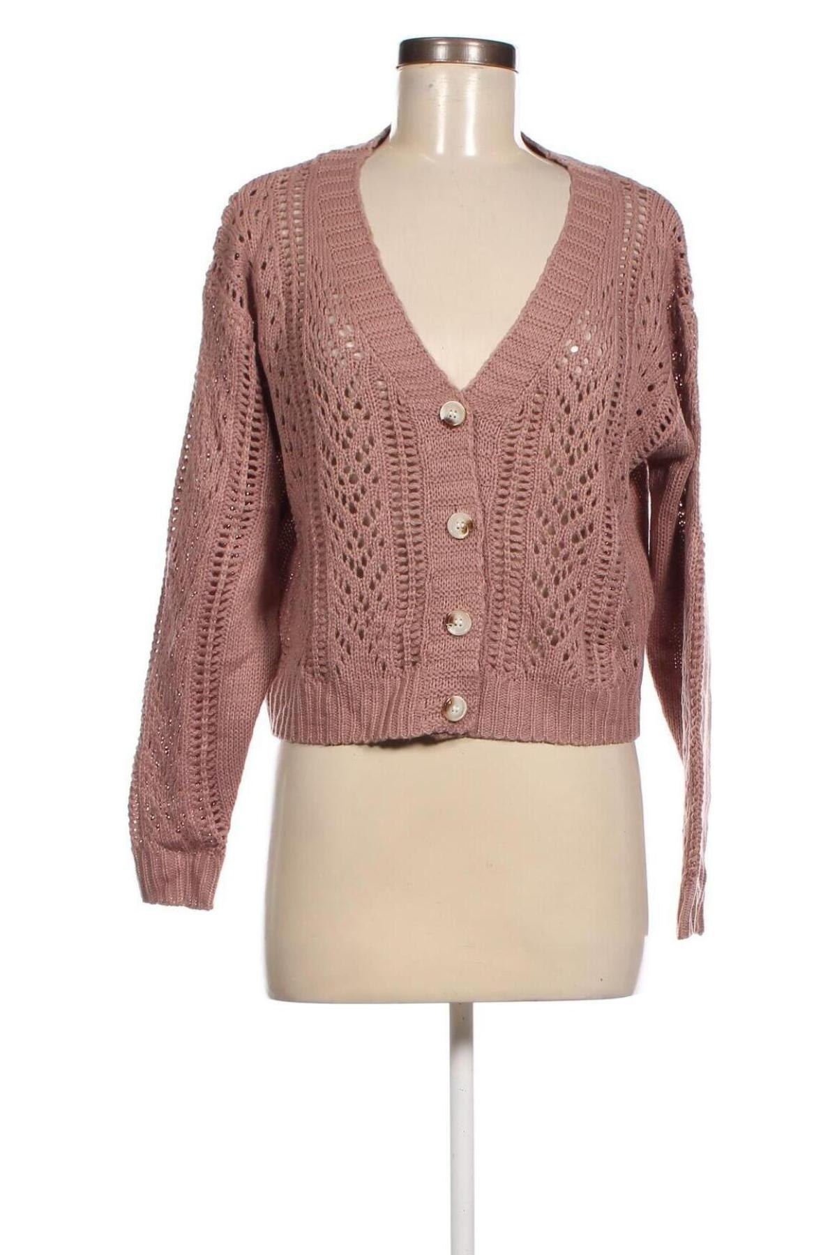 Cardigan de damă SHEIN, Mărime M, Culoare Maro, Preț 33,99 Lei