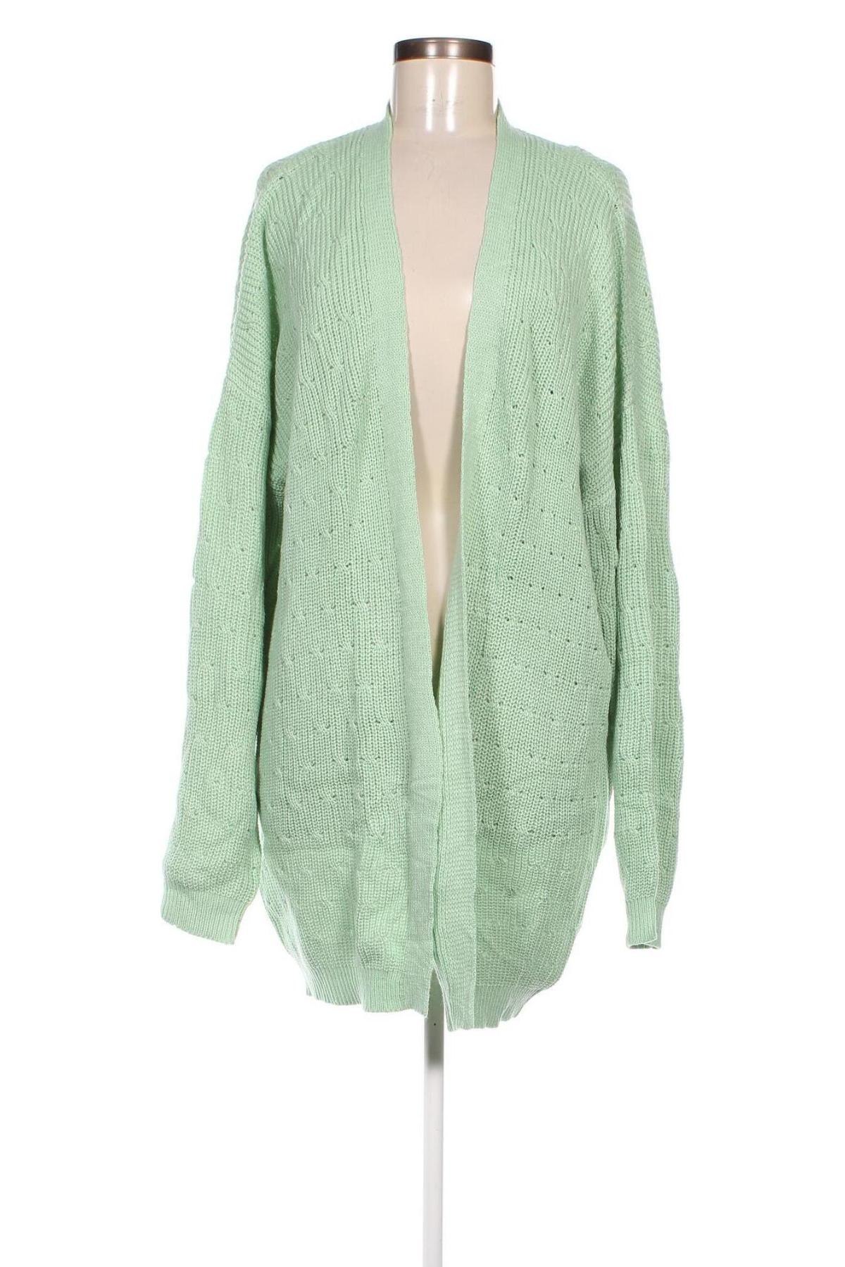 Γυναικεία ζακέτα SHEIN, Μέγεθος XL, Χρώμα Πράσινο, Τιμή 10,58 €