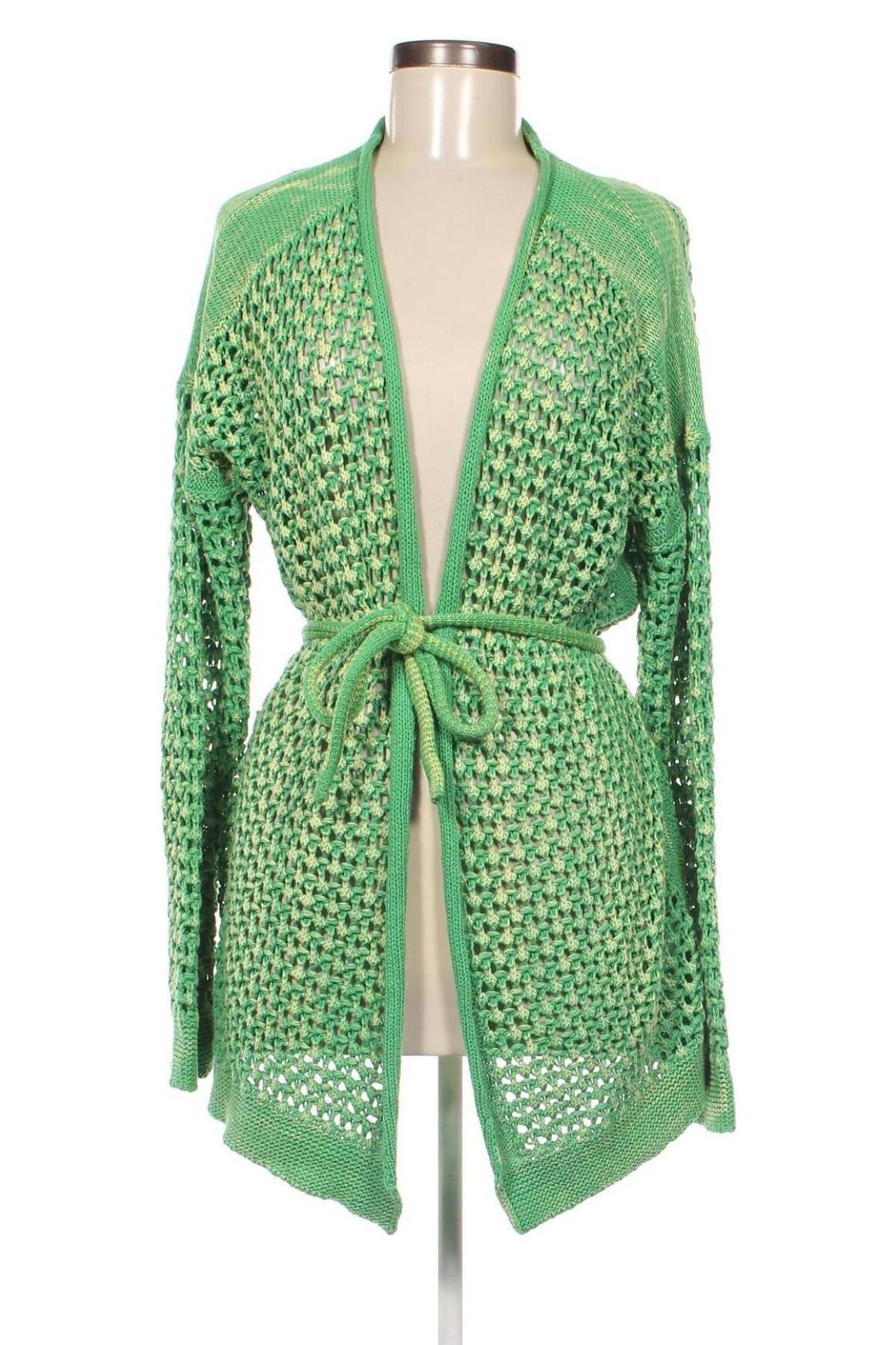 Cardigan de damă Sandwich_, Mărime L, Culoare Verde, Preț 101,98 Lei