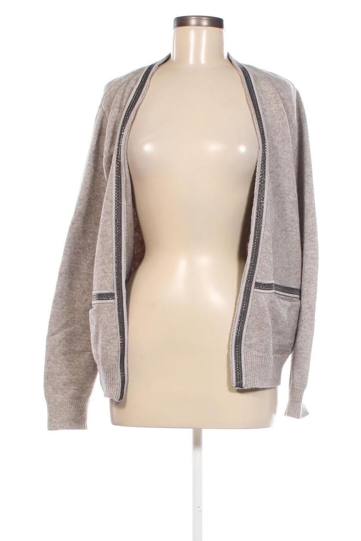 Damen Strickjacke Soya Concept, Größe L, Farbe Grau, Preis € 12,55