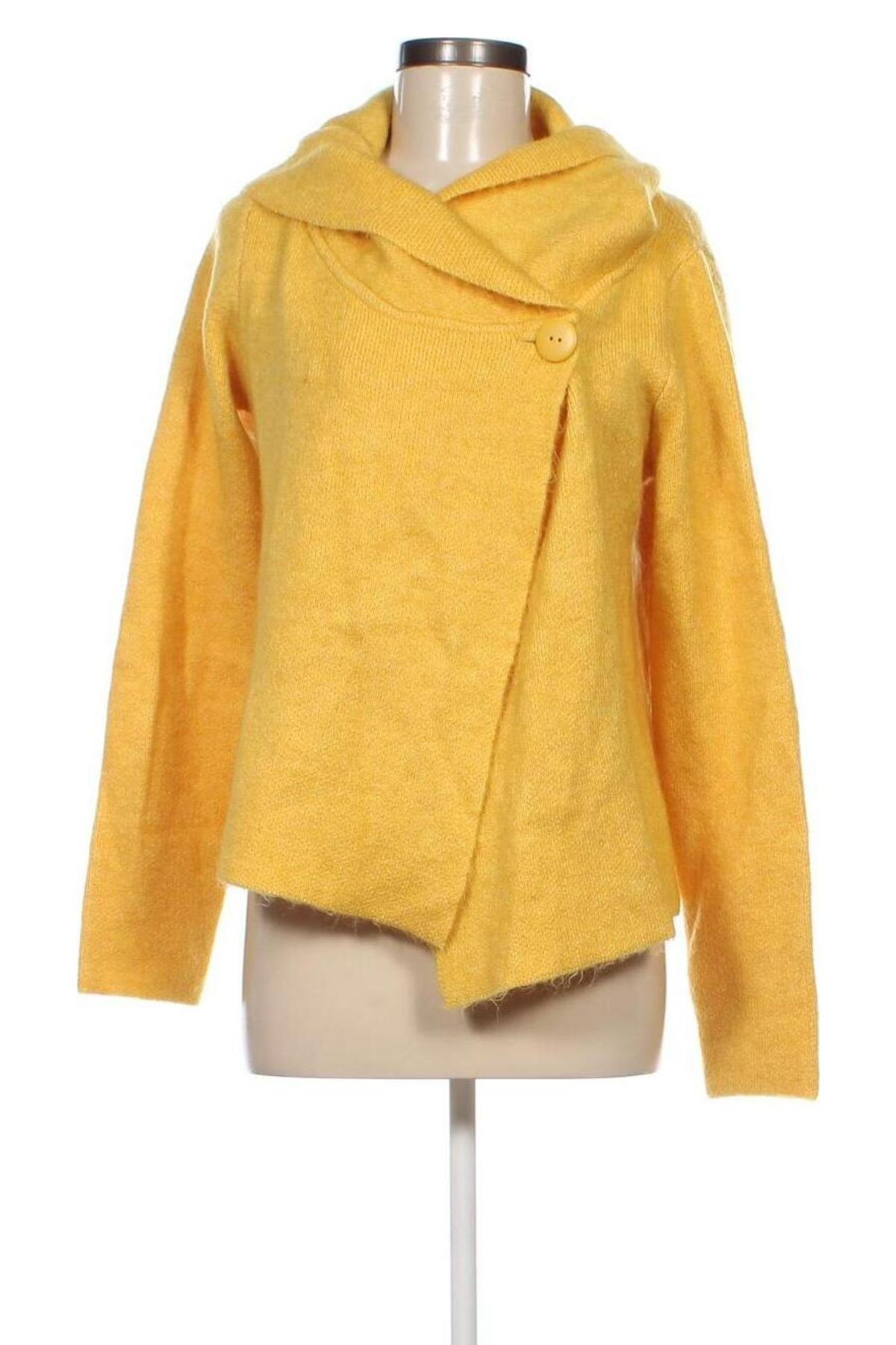 Cardigan de damă Tahari, Mărime M, Culoare Galben, Preț 122,37 Lei