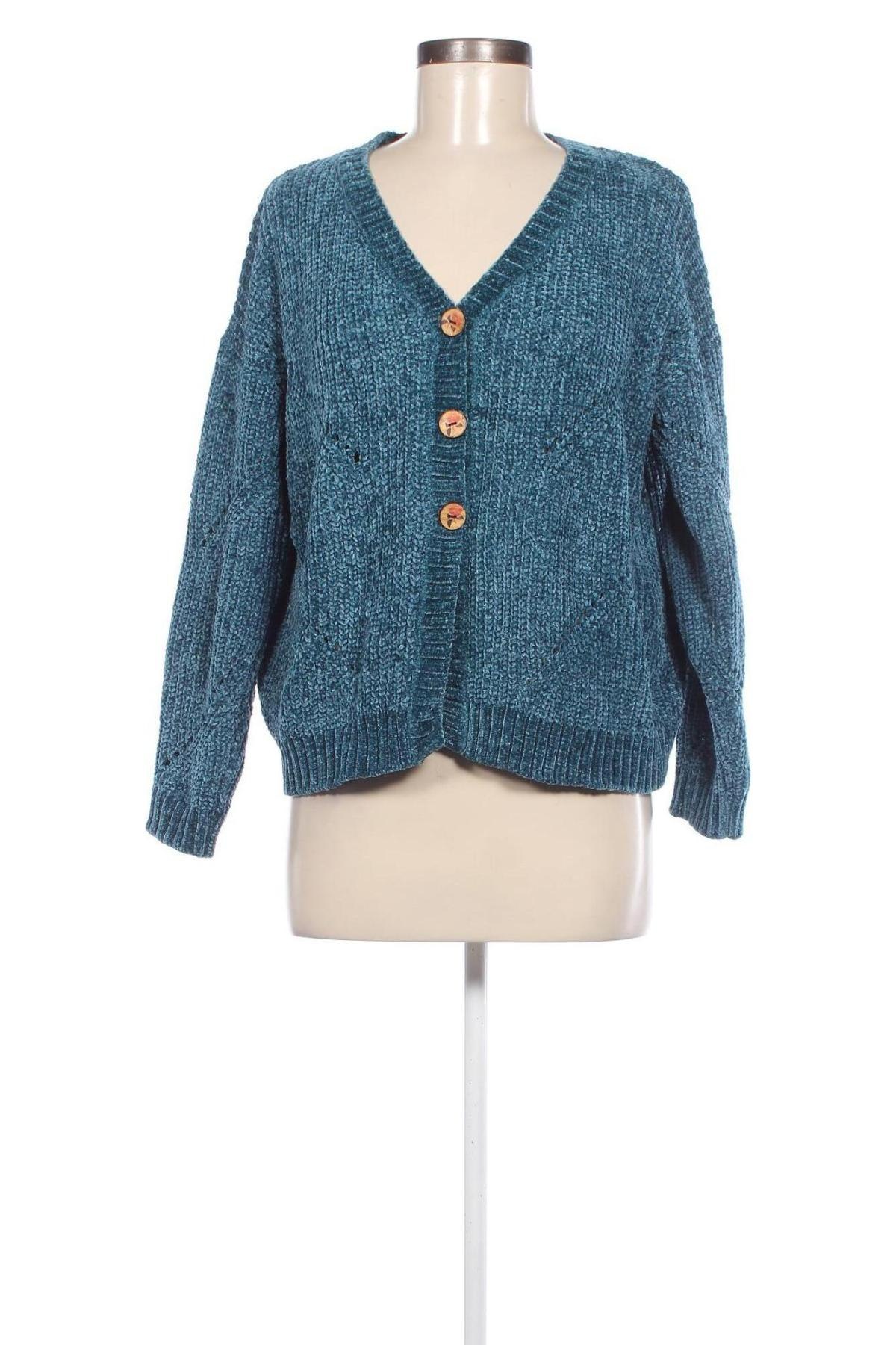 Cardigan de damă Tissaia, Mărime S, Culoare Albastru, Preț 31,48 Lei