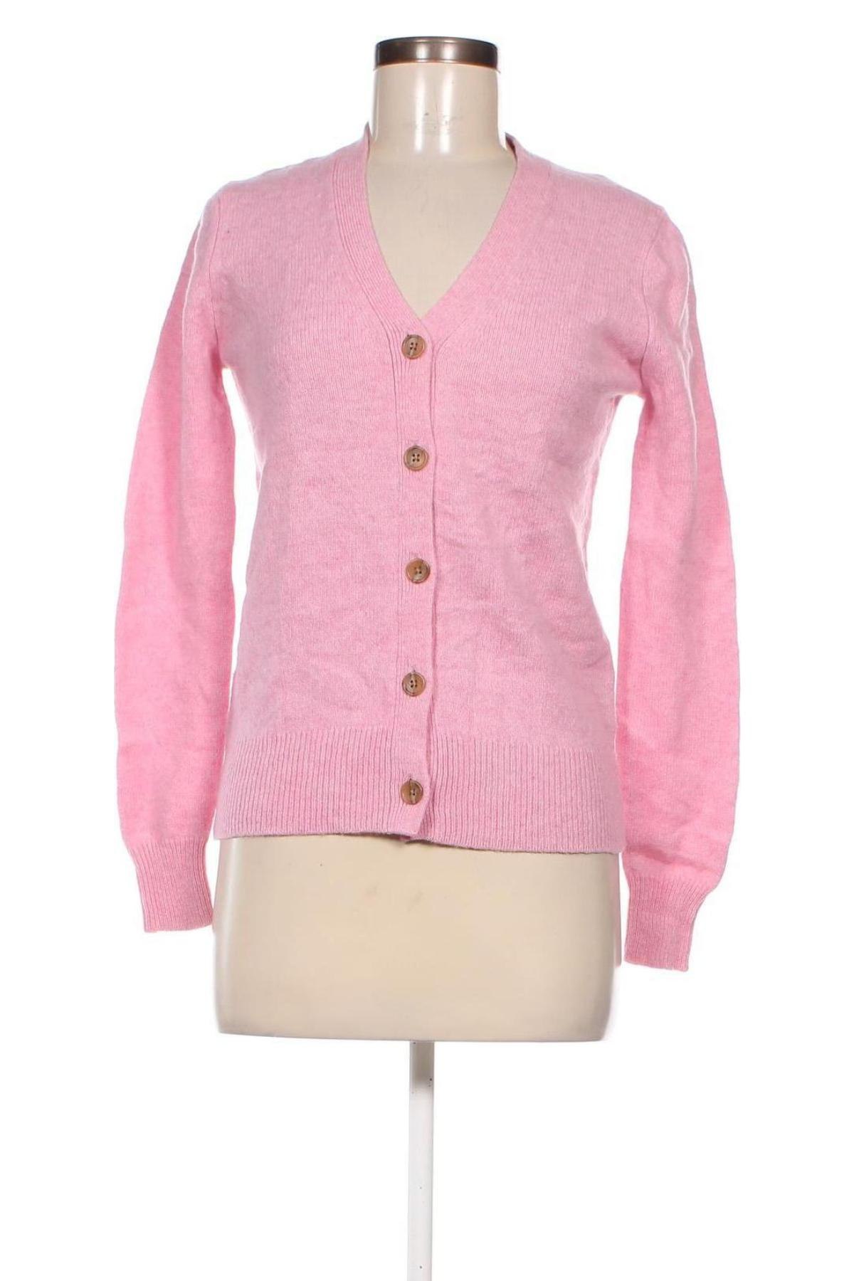 Damen Strickjacke Uniqlo, Größe M, Farbe Rosa, Preis 12,55 €