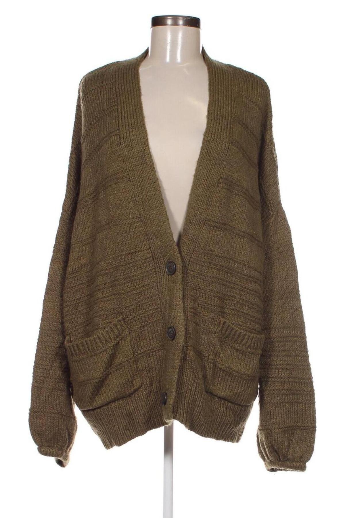 Cardigan de damă Universal Thread, Mărime XXL, Culoare Verde, Preț 57,23 Lei