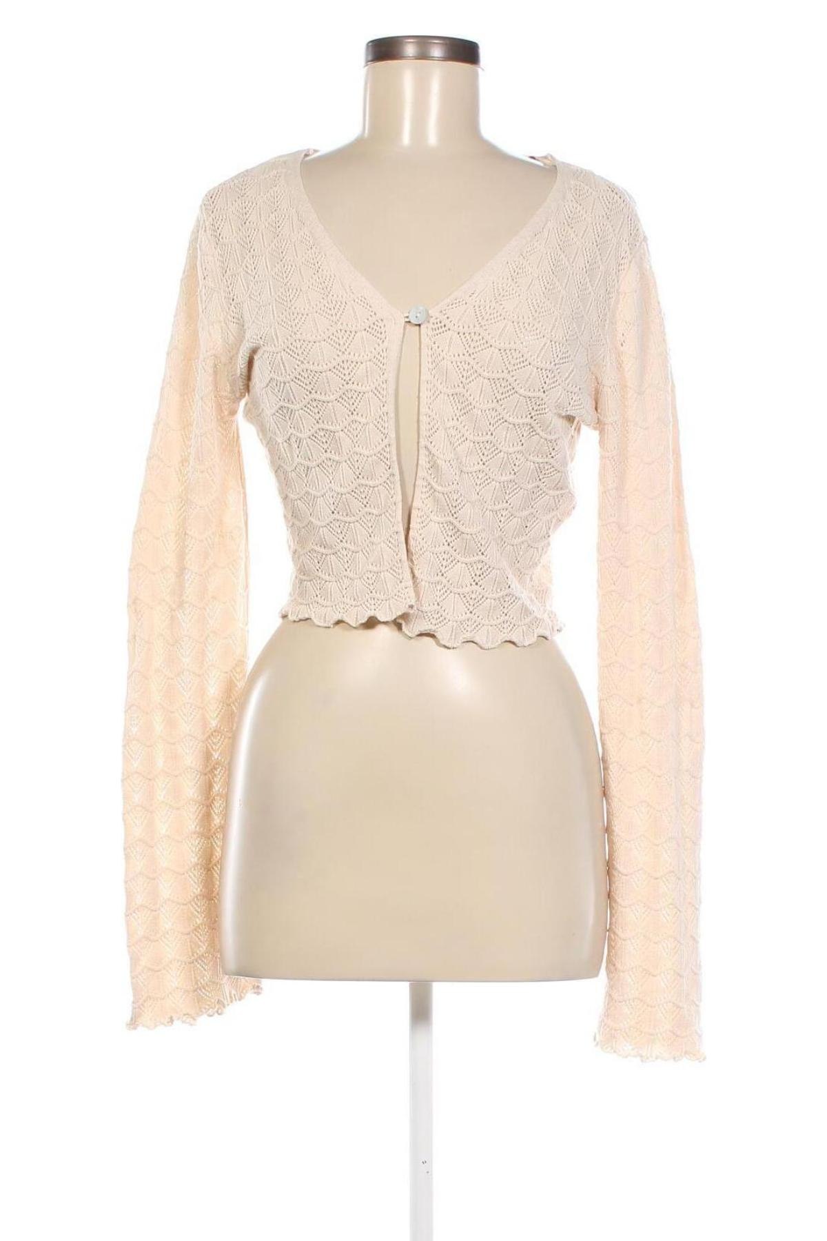 Cardigan de damă Vero Moda, Mărime M, Culoare Bej, Preț 37,22 Lei