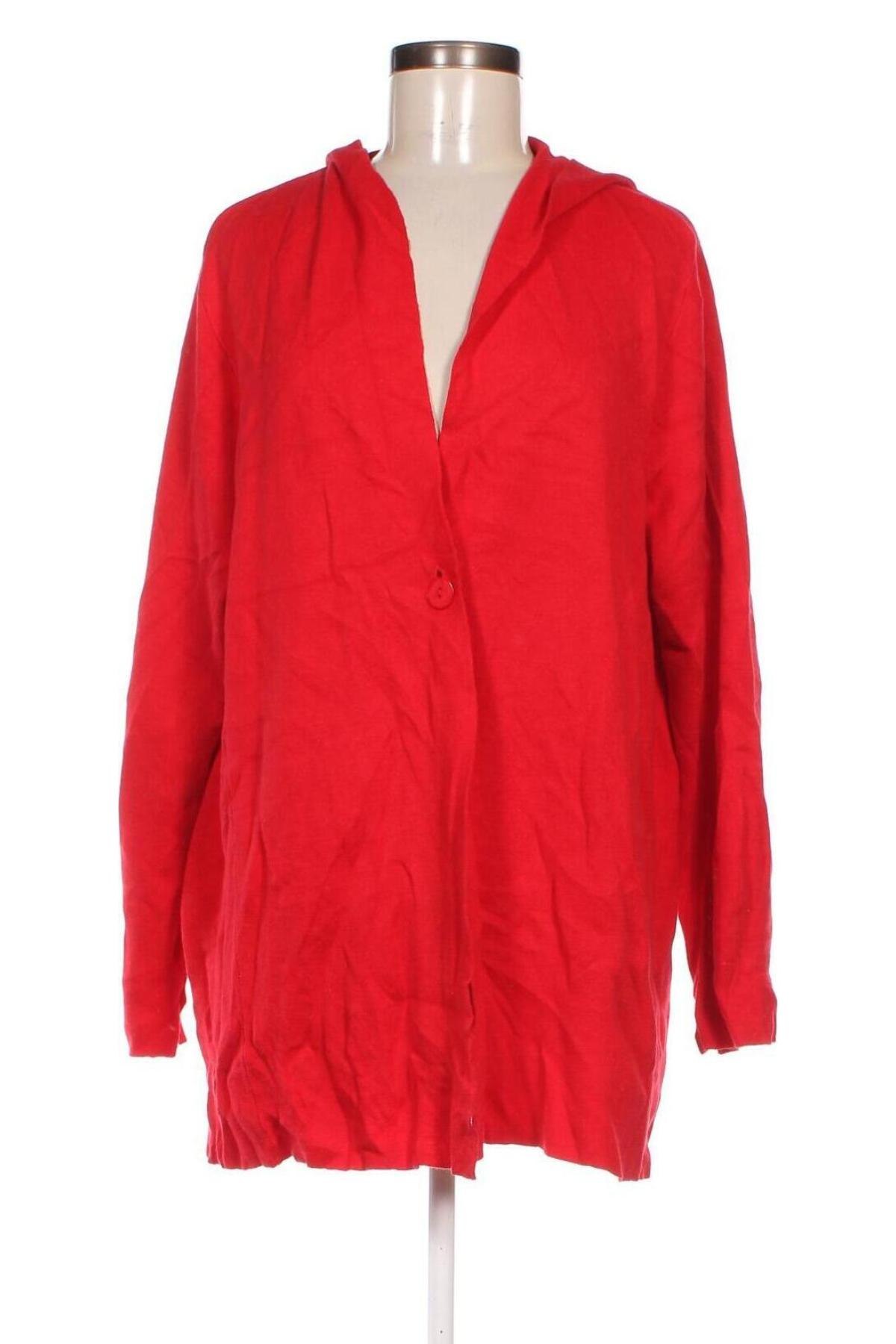 Damen Strickjacke Via Appia, Größe XL, Farbe Rot, Preis 14,27 €