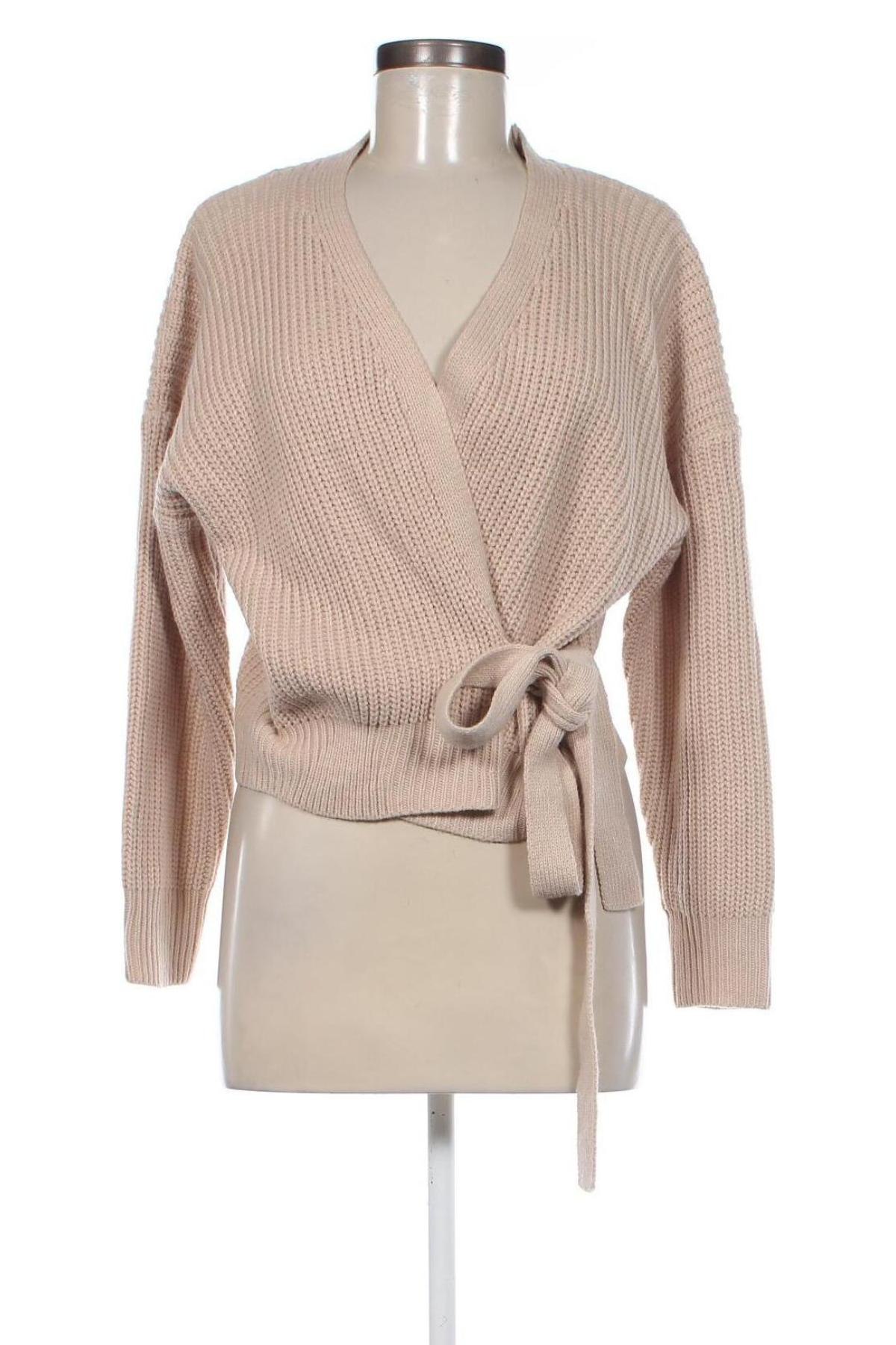 Damen Strickjacke Yu & Me, Größe S, Farbe Beige, Preis € 7,99