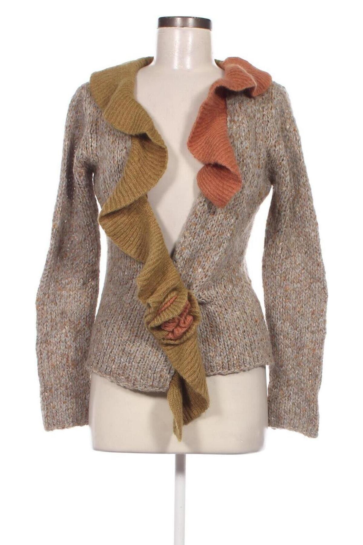 Damen Strickjacke Zara, Größe M, Farbe Mehrfarbig, Preis 8,83 €