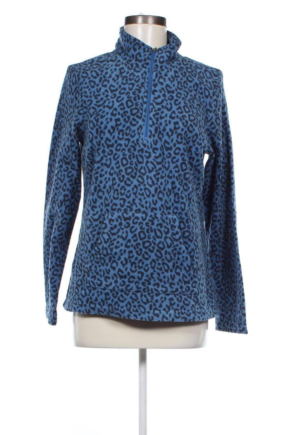 Γυναικεία μπλούζα fleece Blue Motion, Μέγεθος M, Χρώμα Μπλέ, Τιμή 4,27 €