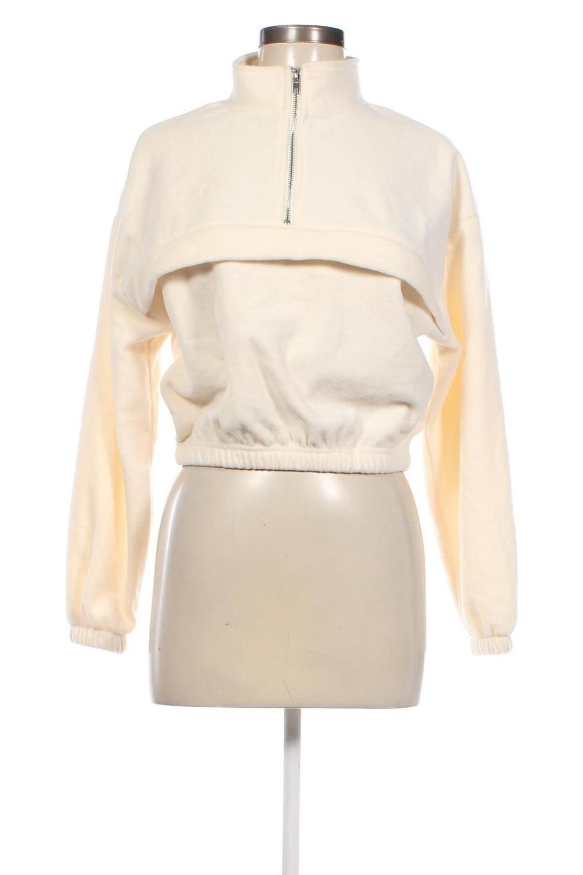 Γυναικεία μπλούζα fleece Forever 21, Μέγεθος S, Χρώμα Εκρού, Τιμή 3,09 €