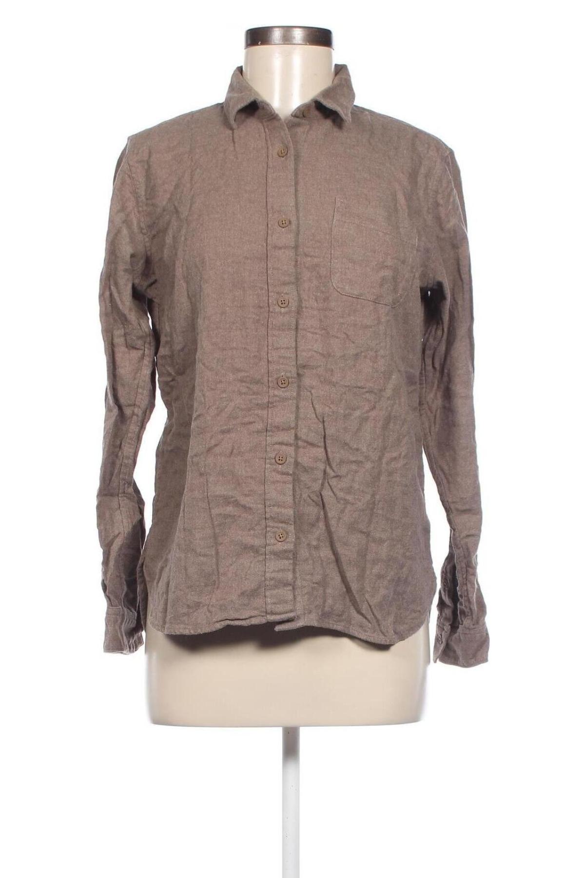 Γυναικείο πουκάμισο, Μέγεθος M, Χρώμα Καφέ, Τιμή 4,95 €