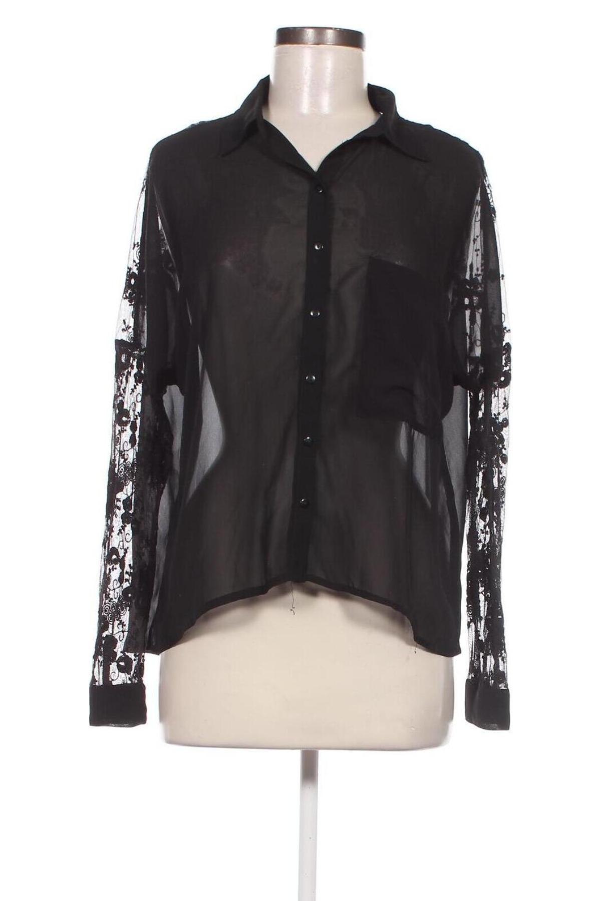 Dámska košeľa , Veľkosť S, Farba Čierna, Cena  3,55 €