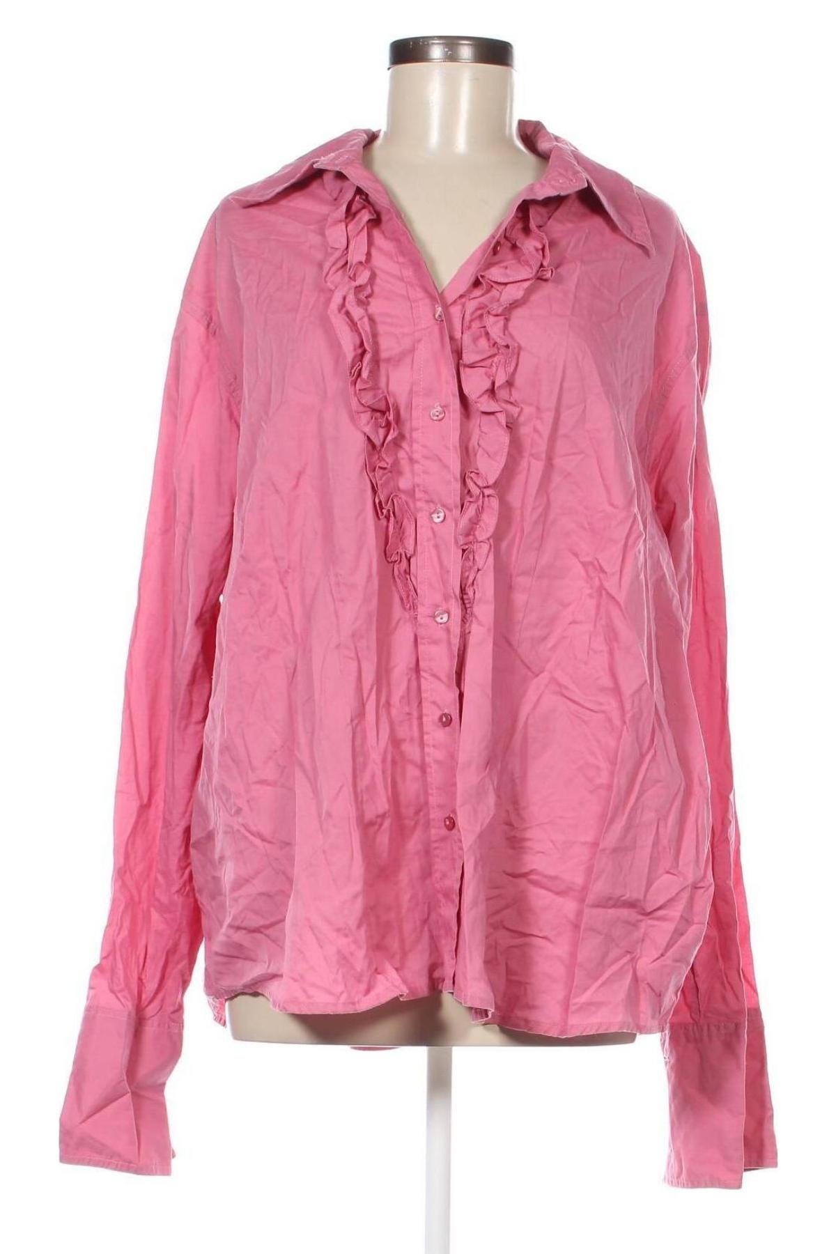 Dámská košile , Velikost 3XL, Barva Růžová, Cena  200,00 Kč