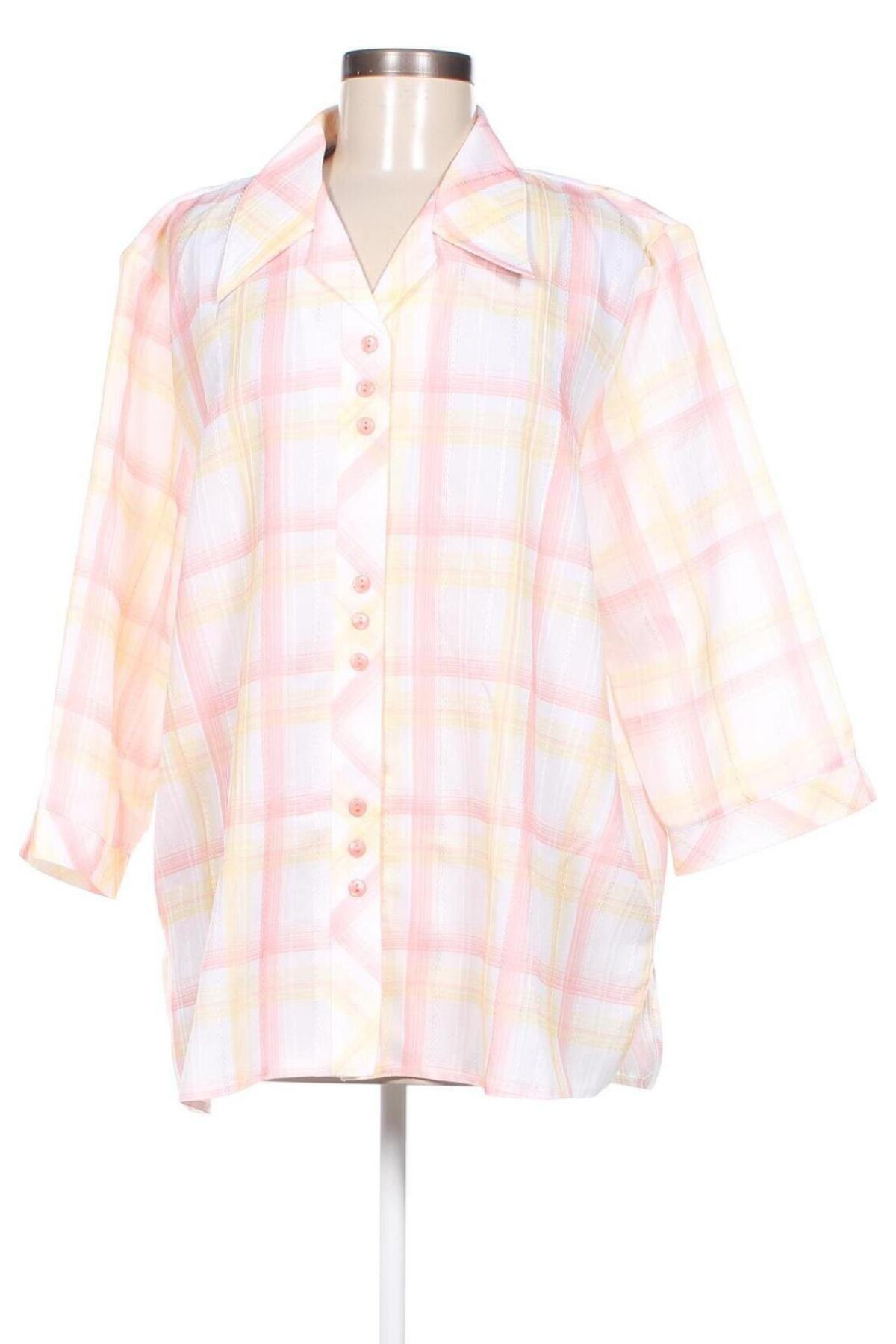 Γυναικείο πουκάμισο, Μέγεθος 3XL, Χρώμα Πολύχρωμο, Τιμή 12,79 €