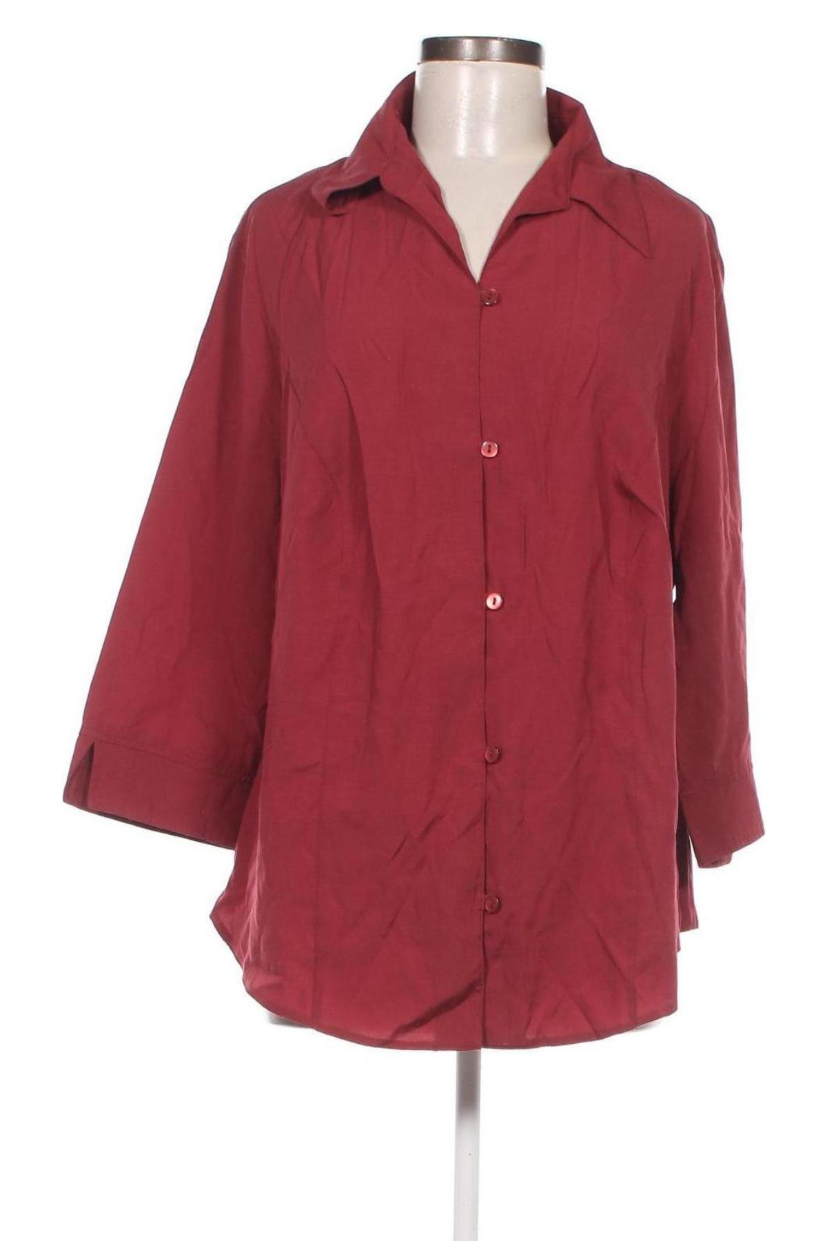 Damenbluse, Größe 3XL, Farbe Rot, Preis € 17,40