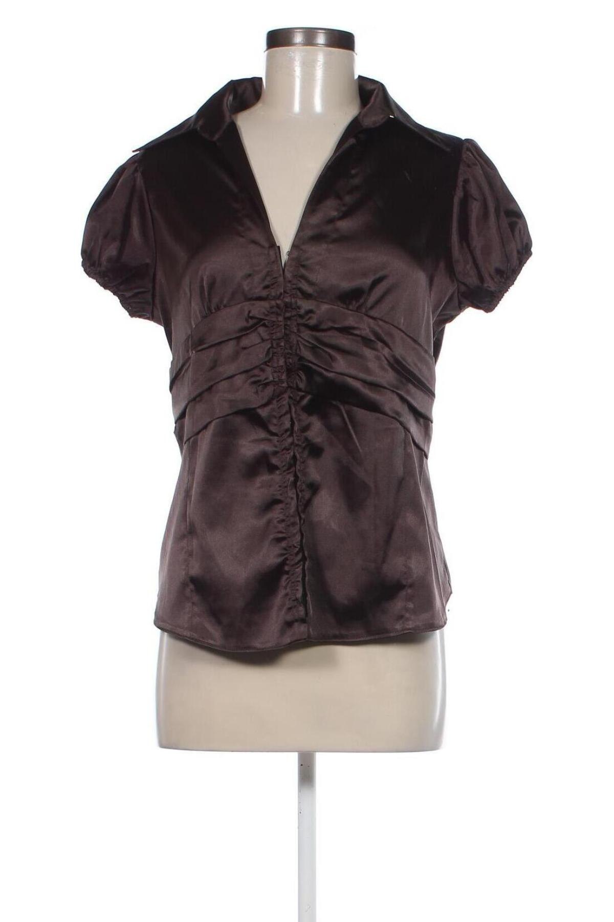 Γυναικείο πουκάμισο, Μέγεθος M, Χρώμα Καφέ, Τιμή 6,91 €